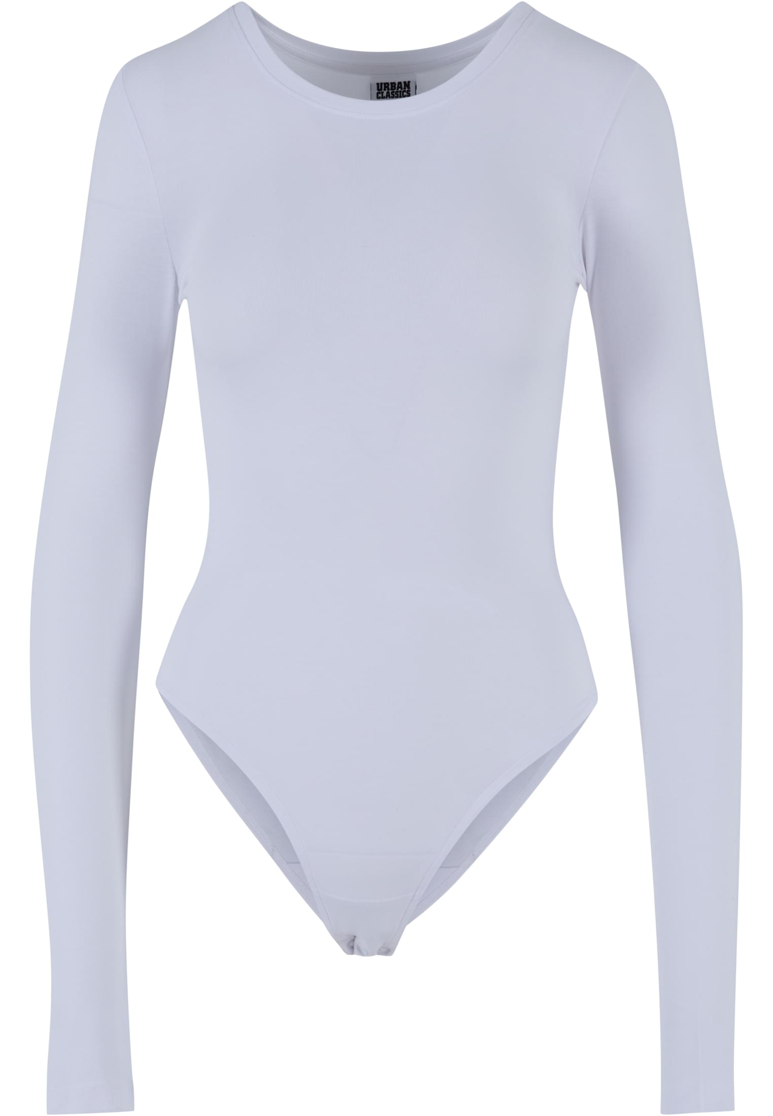 Women's Jersey Long Sleeve Bodysuit White
