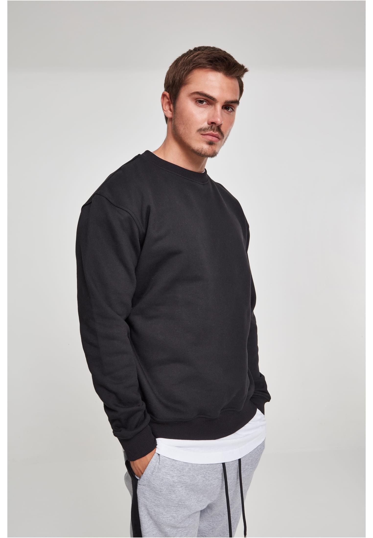 Crewneck Tricou negru