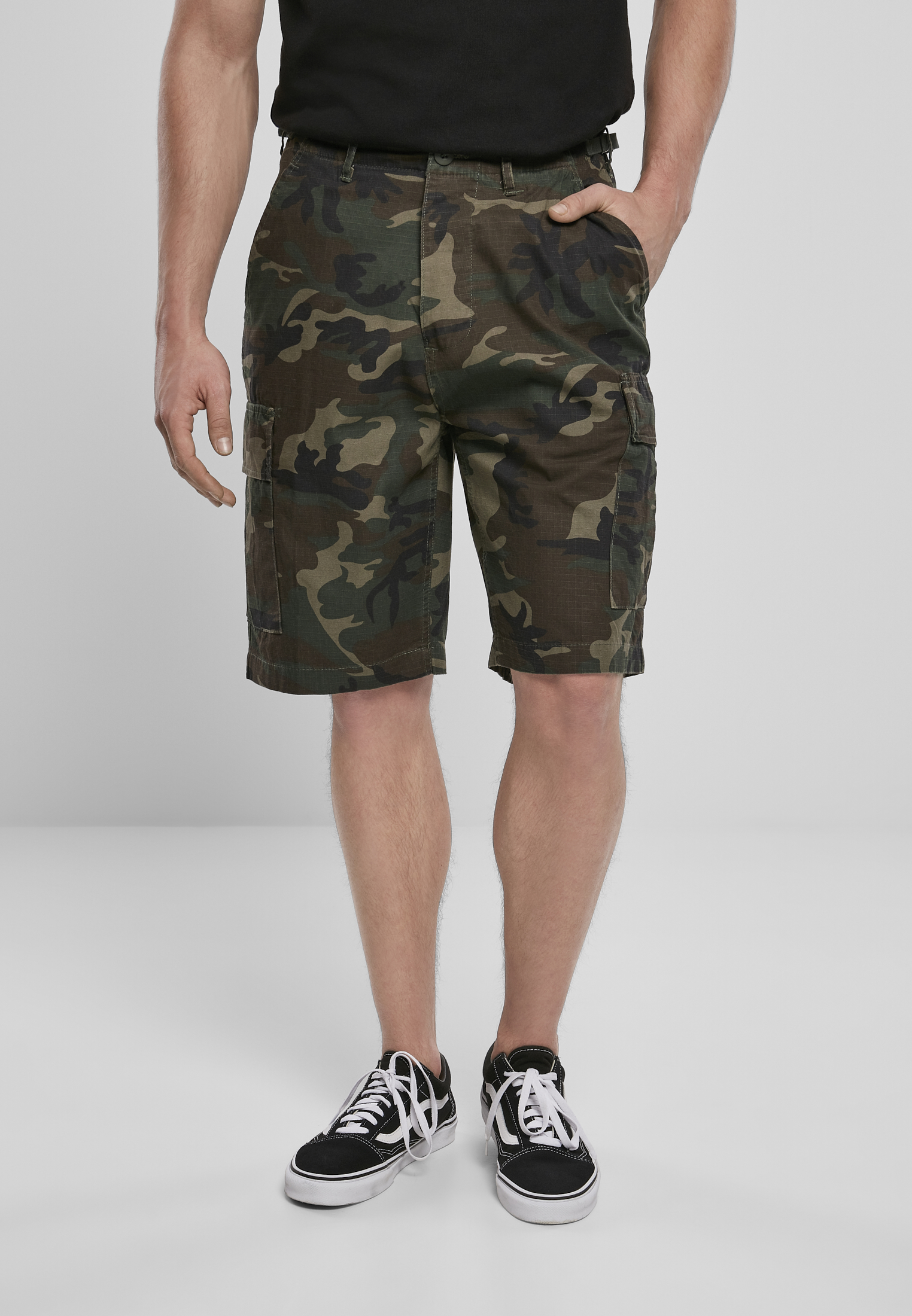Men&#039;s BDU Ripstop Shorts - Forest/Camouflage