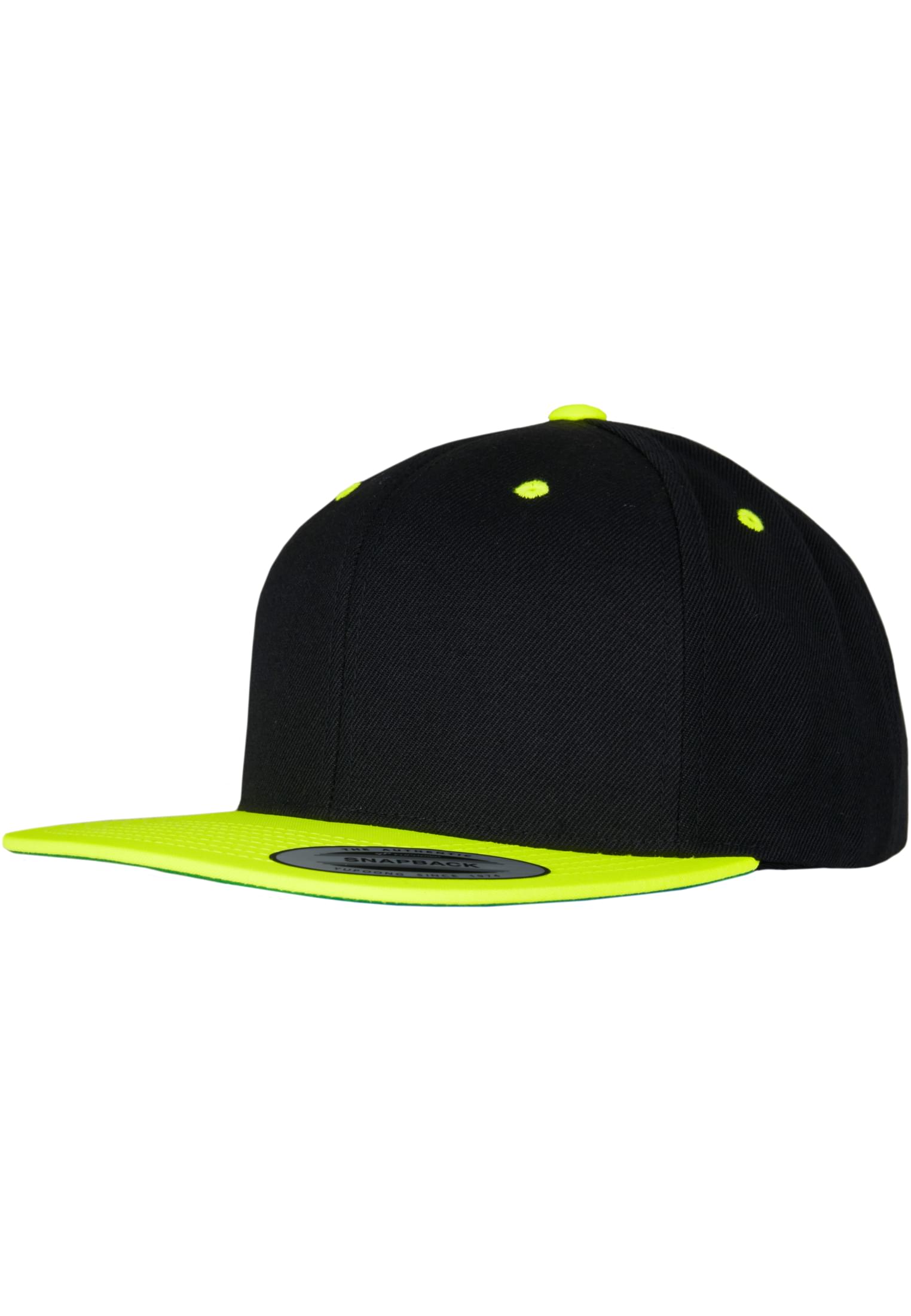 Classic Snapback 2-Tone blk/neonyellow