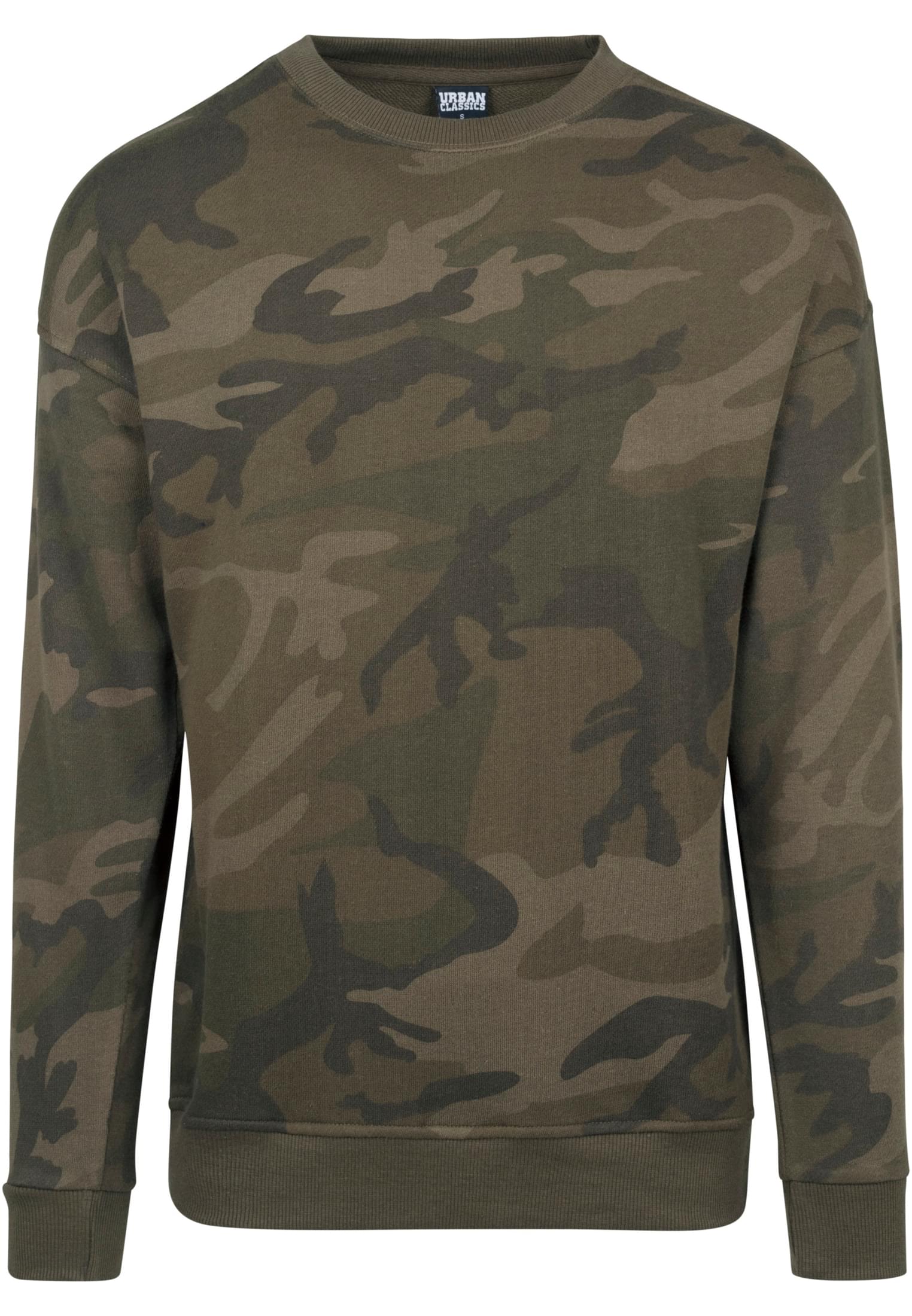 Camo Crewneck Olive Camo