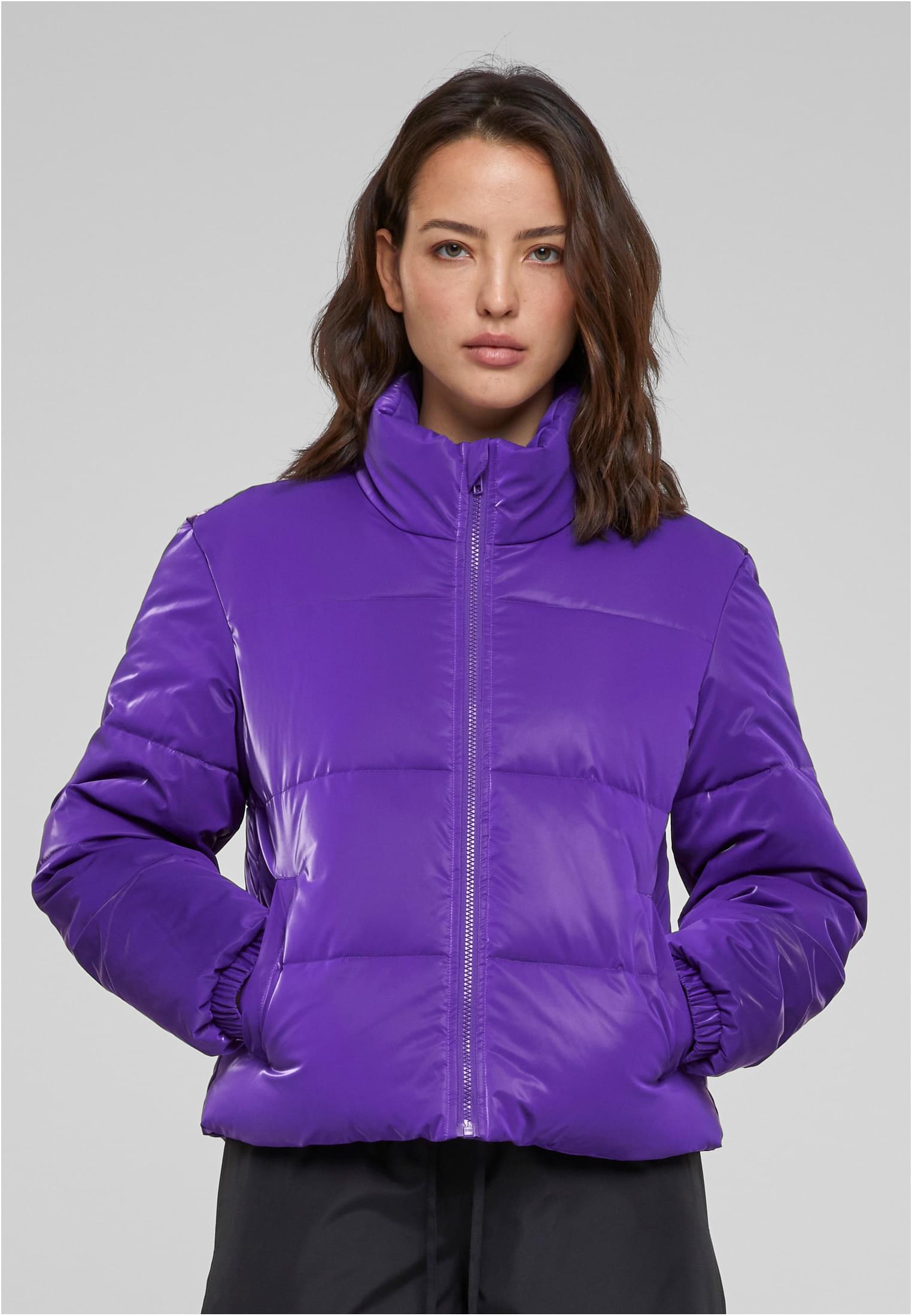 Womens winter jacket purple