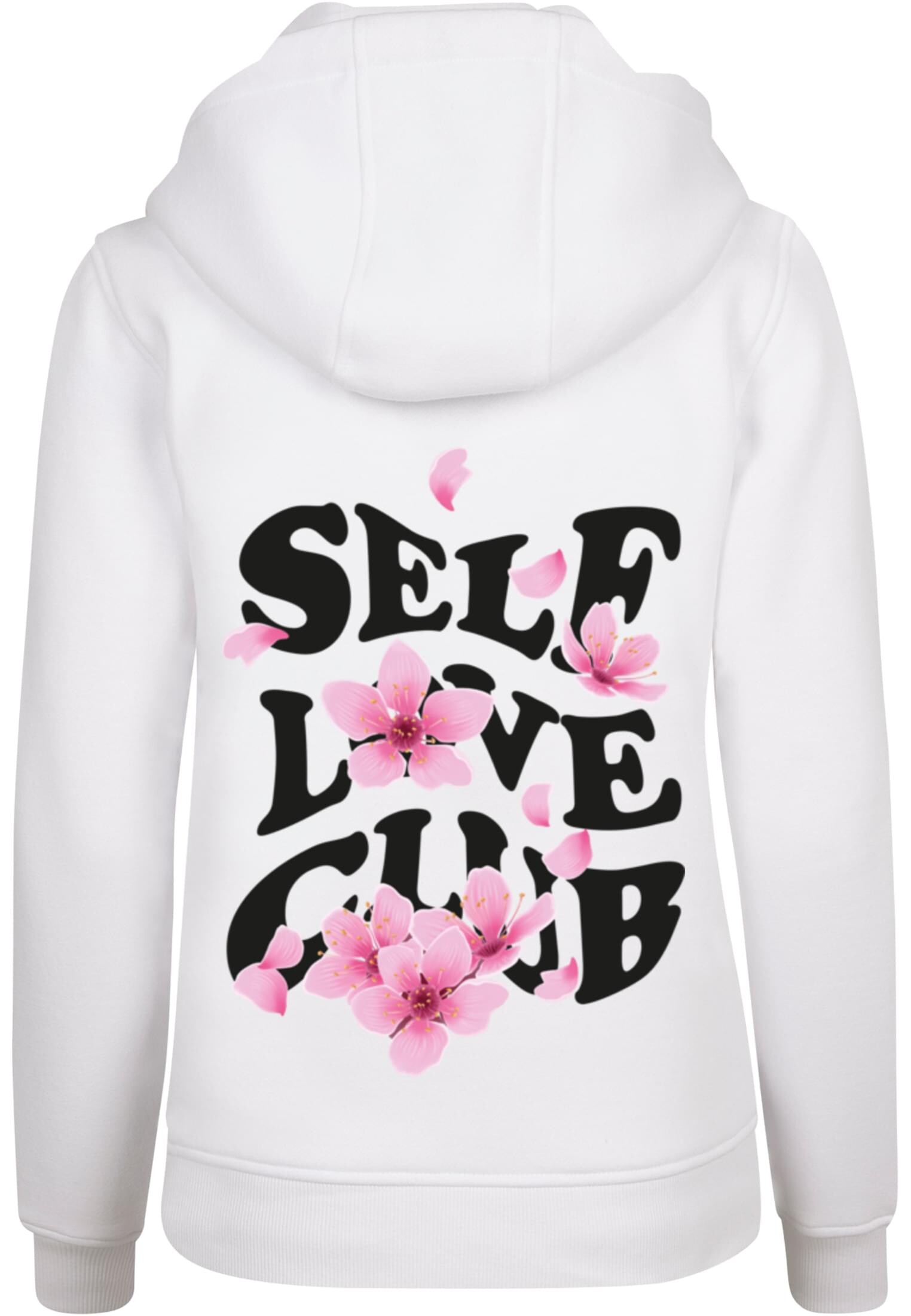 Women's sweatshirt Self Love Club Hoody white