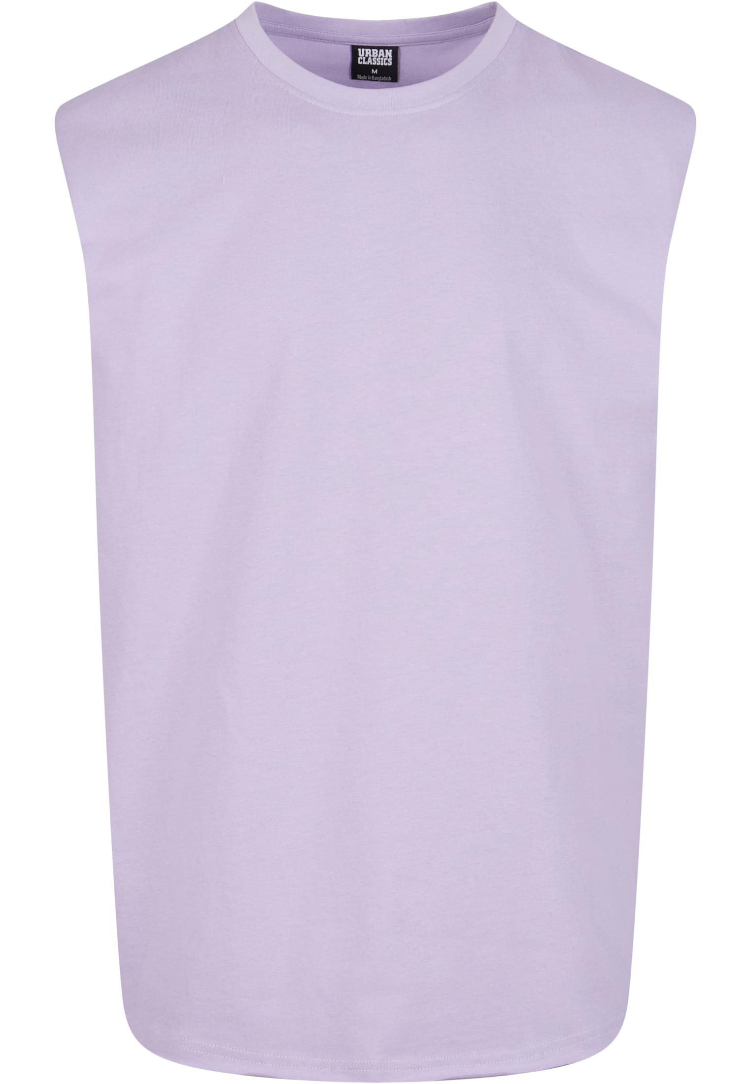 Men's Open Edge Sleeveless Tee Tank Top - lilac