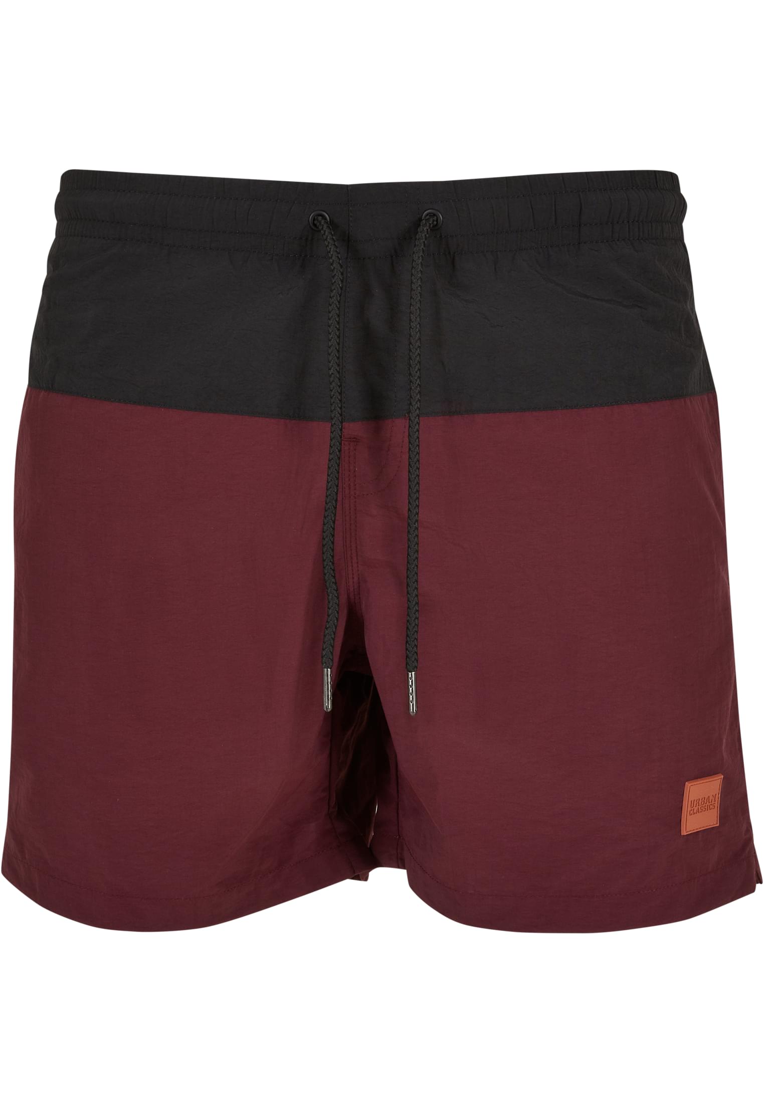 Men&#039;s swimwear cherry/black