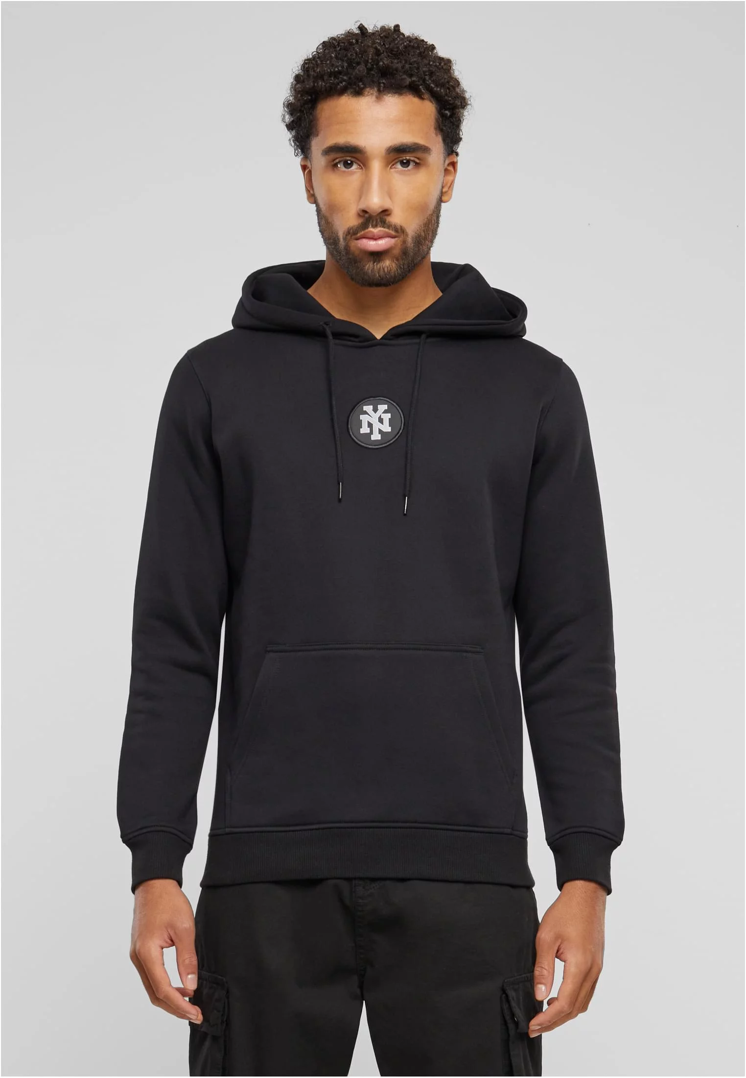 Pánská mikina NY Patch Hoody - černá