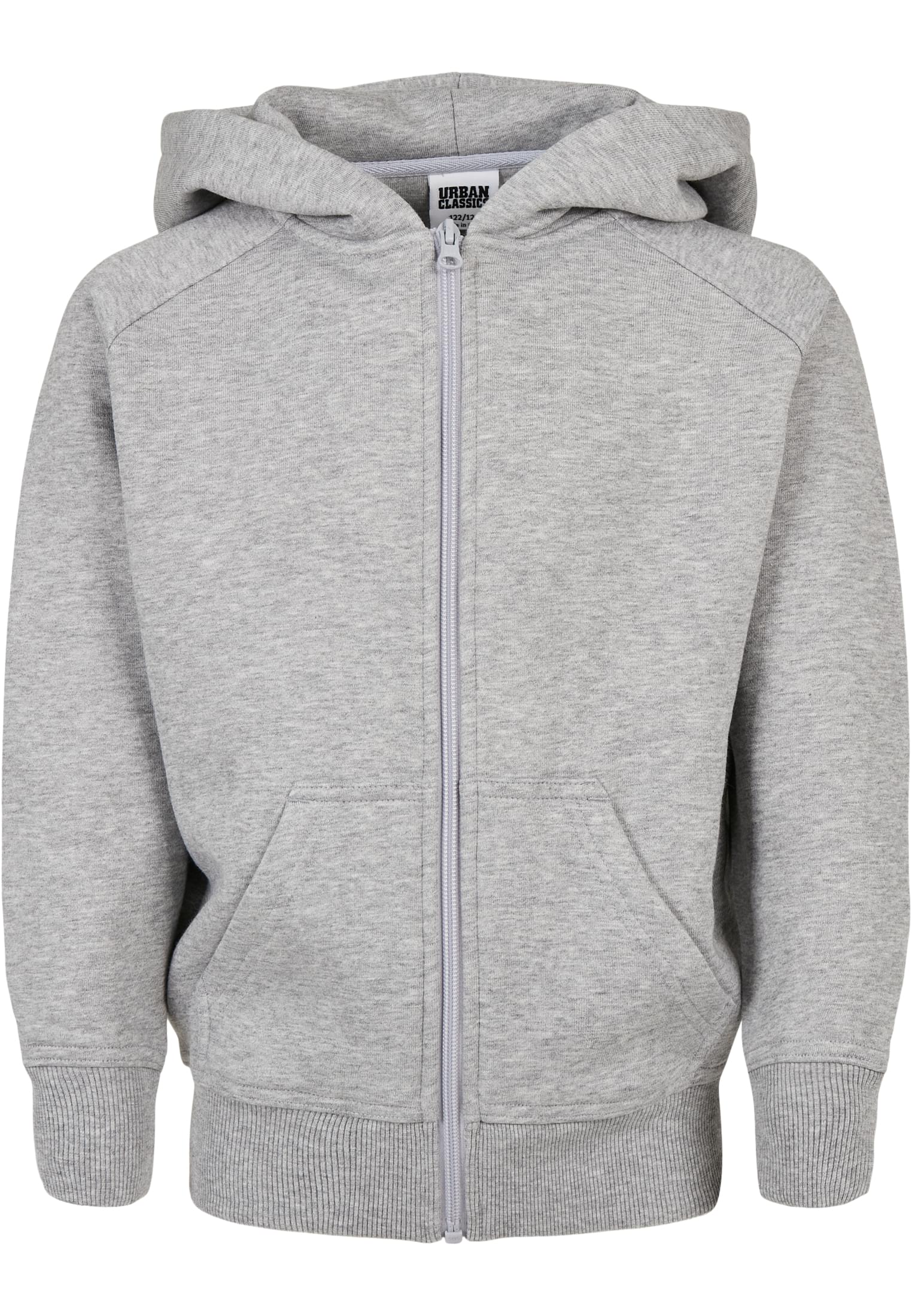 Boys&#039; zip-up sweatshirt grey
