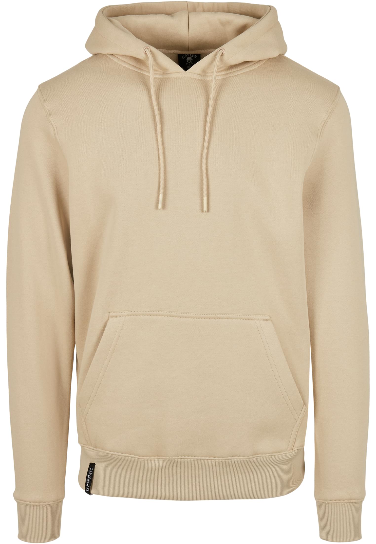 Sand C&S Plain Hoody