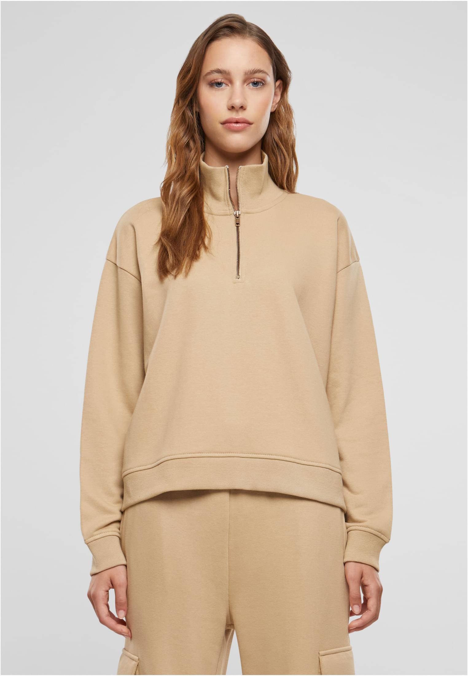 Women&#039;s sweatshirt Terry Troyer - unionbeige