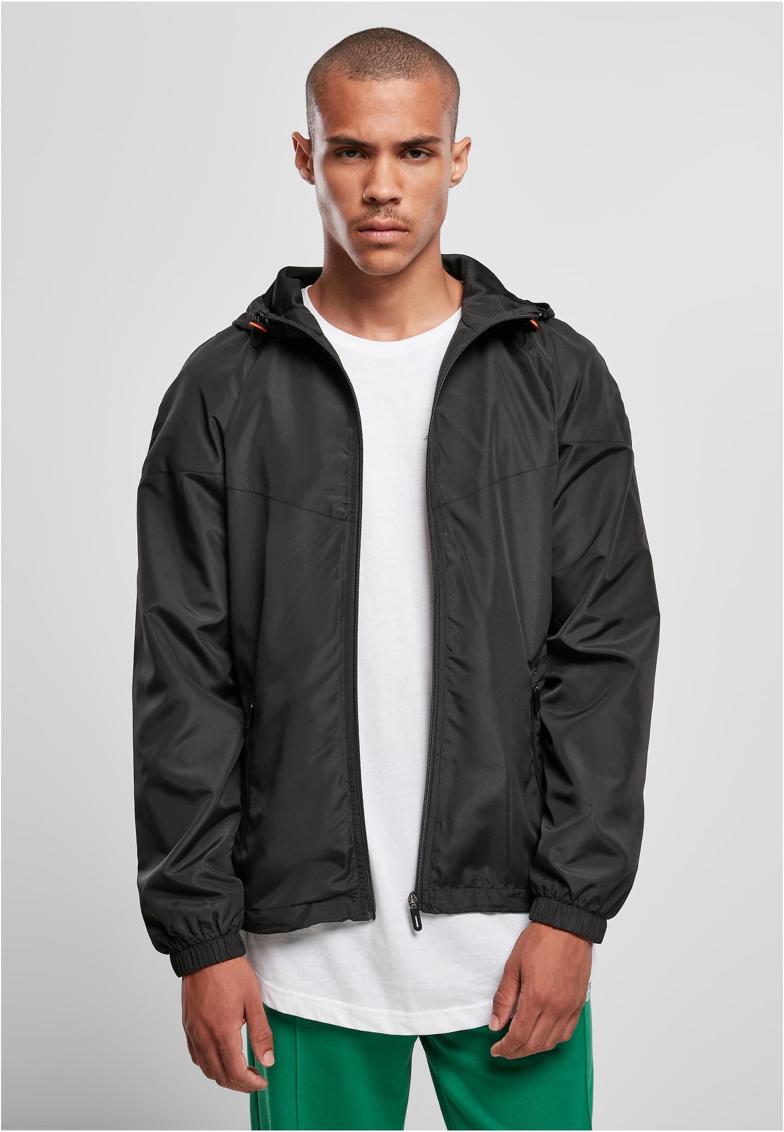 Recycled Windrunner black/black