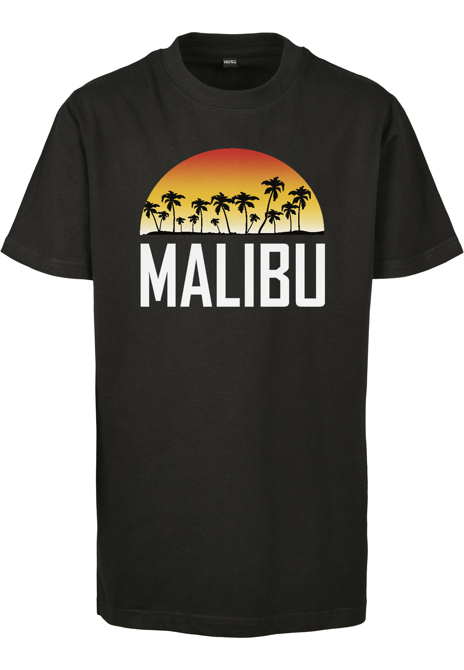 Malibu Children's T-Shirt Black