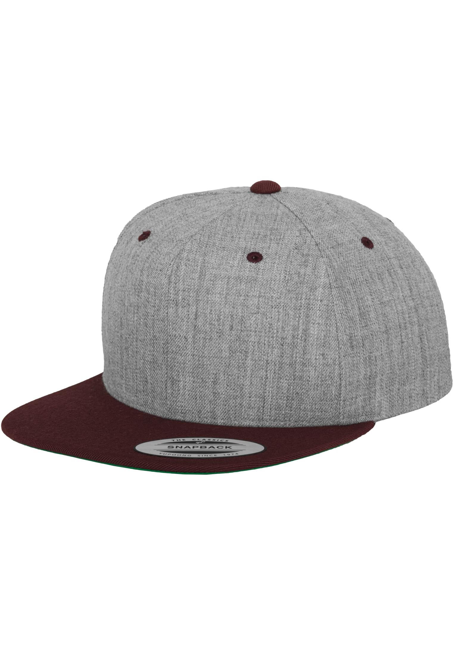 Classic Snapback 2-Tone H.Grey/Chestnut
