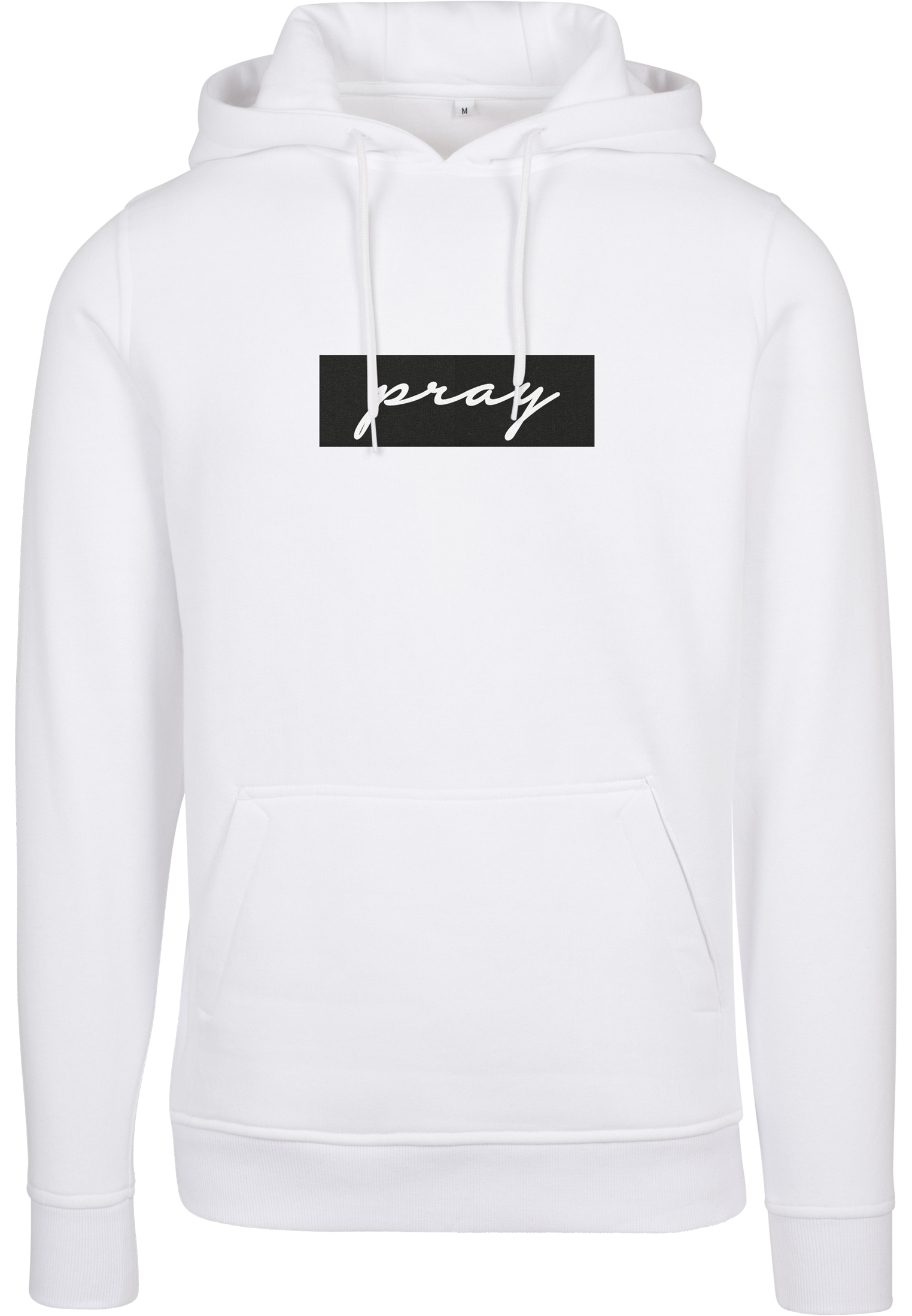 Pray Boxlogo Hoody Tee White