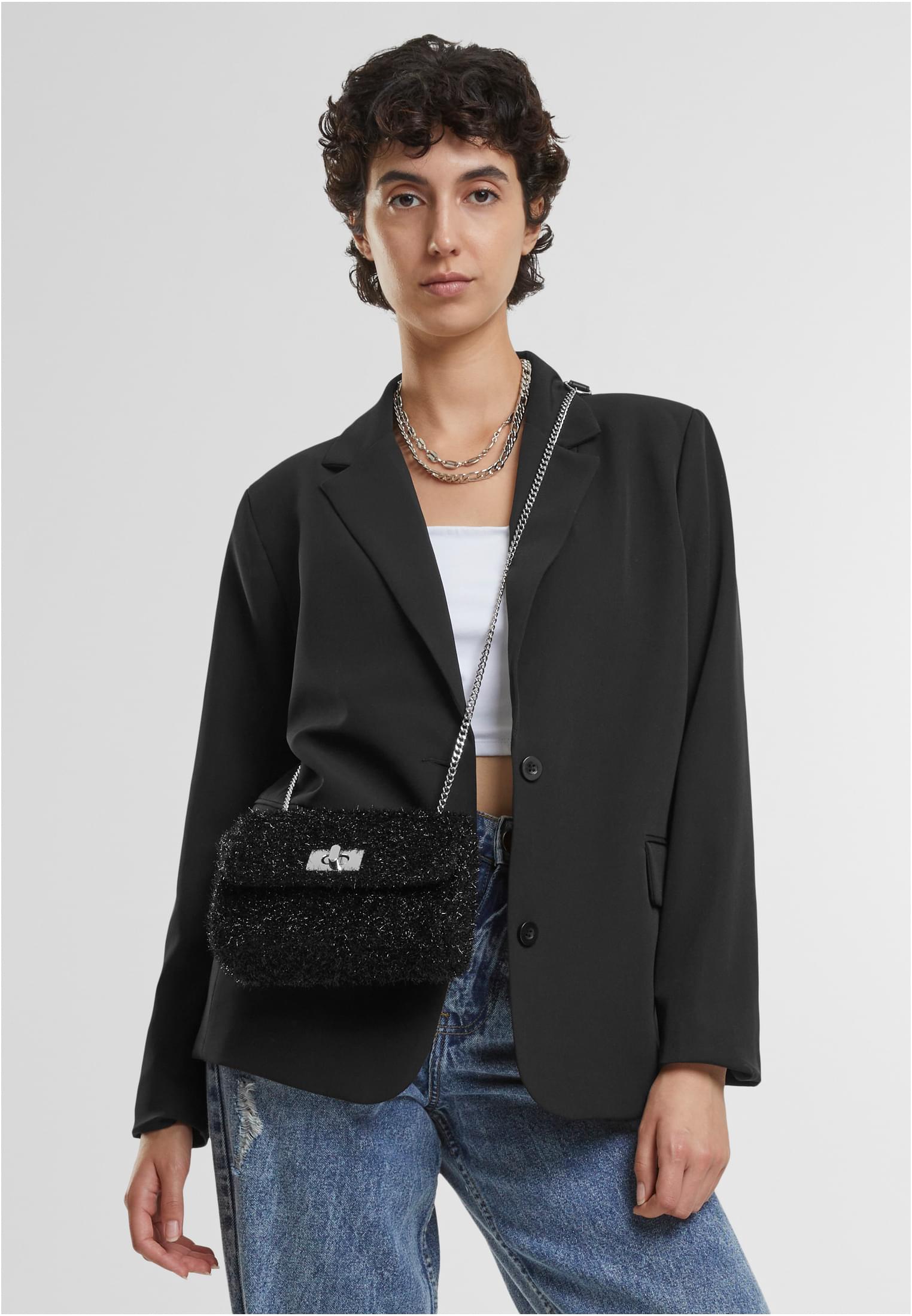 Women&#039;s long blazer black