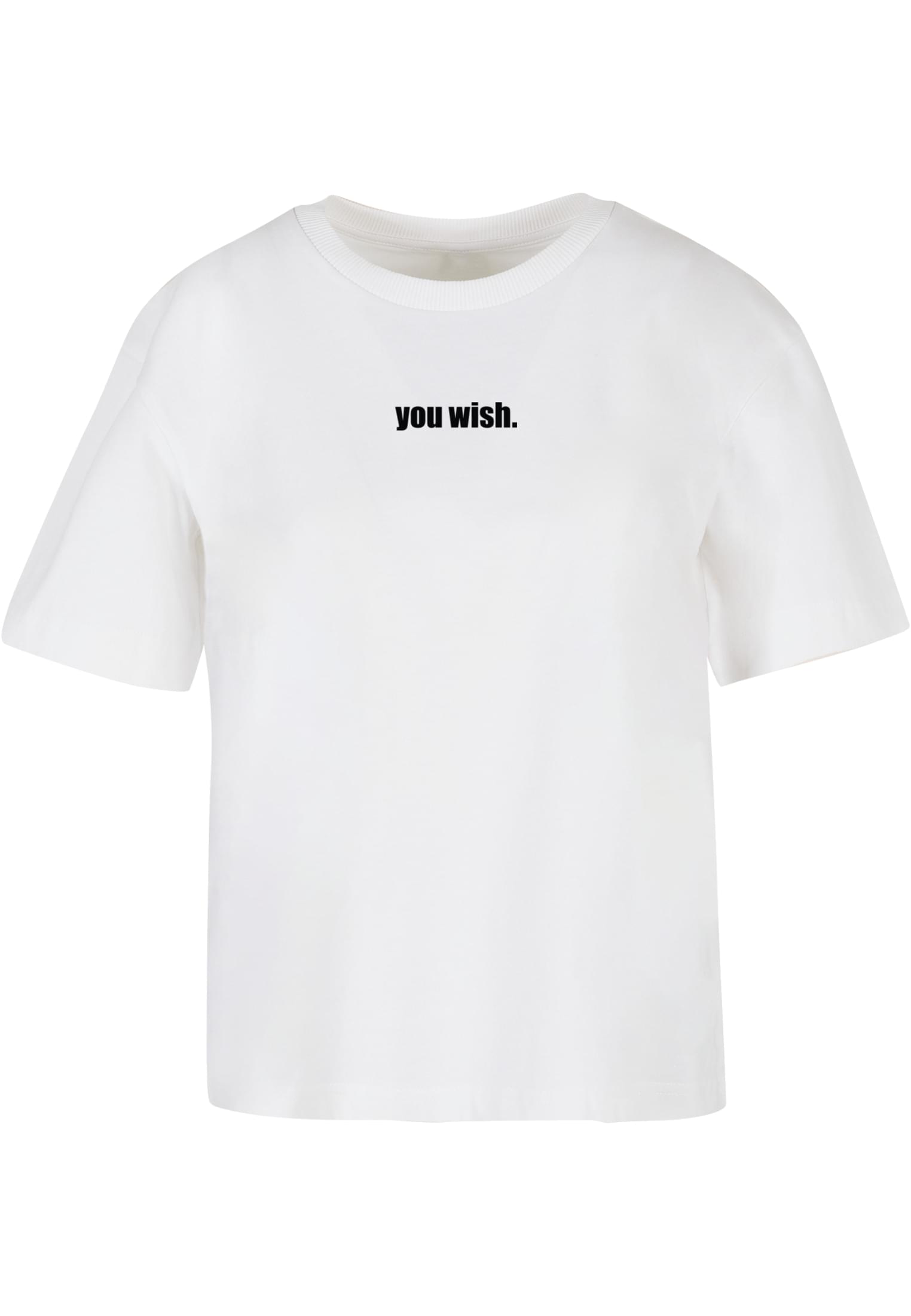 Womens T-shirt You Wish white