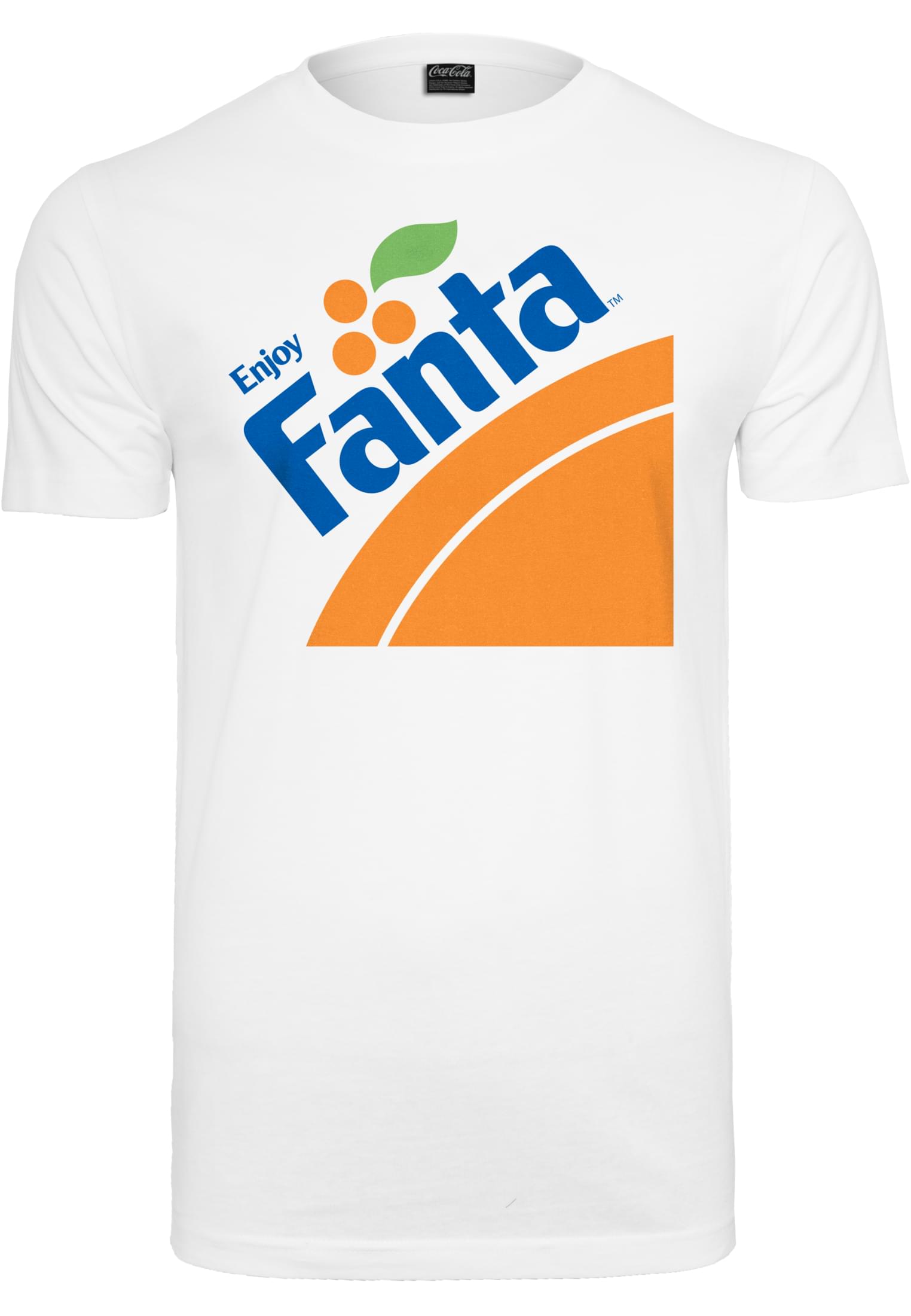 Men's T-shirt with Fanta logo white