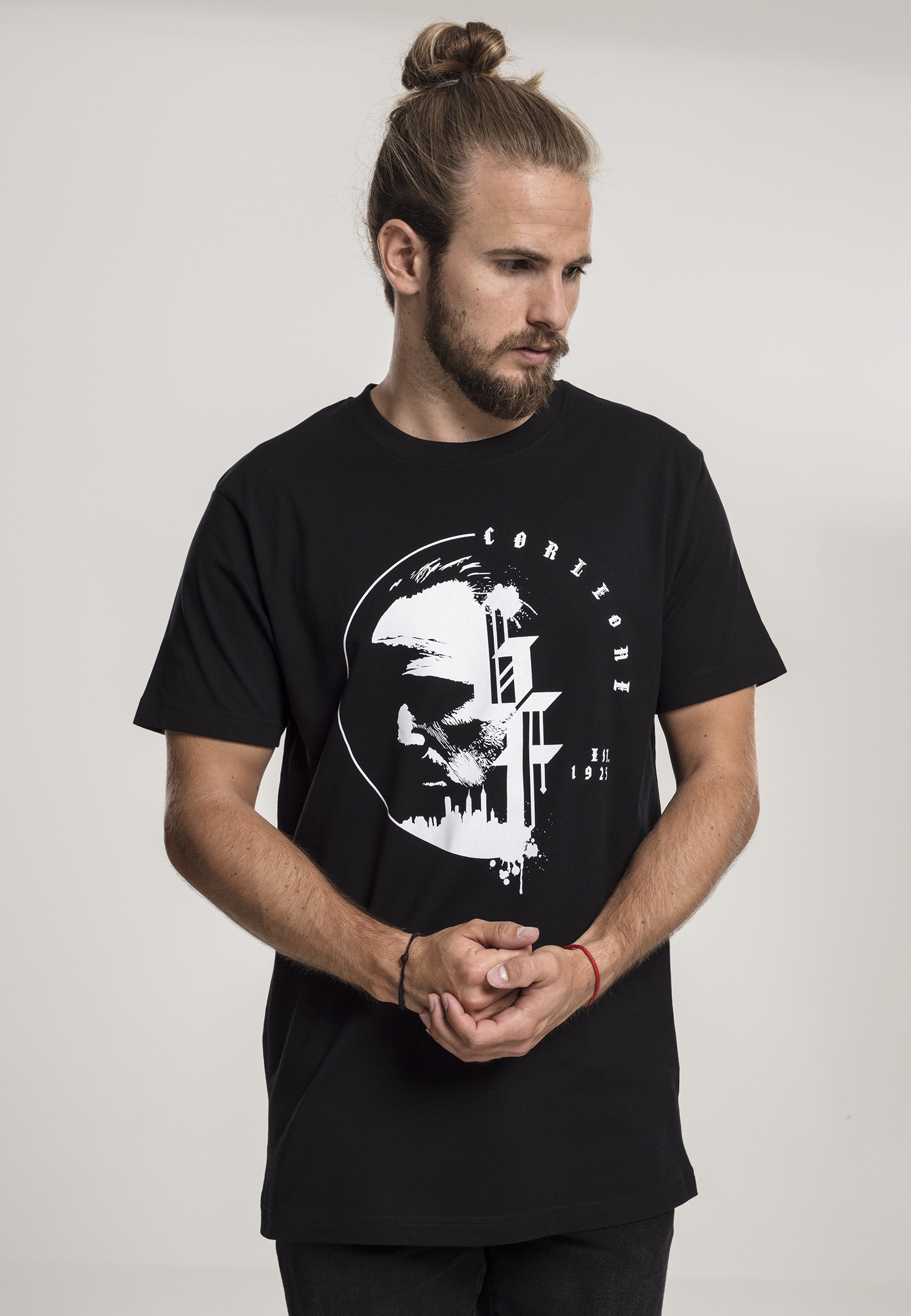 Tricou bărbătesc cu Nașul - negru