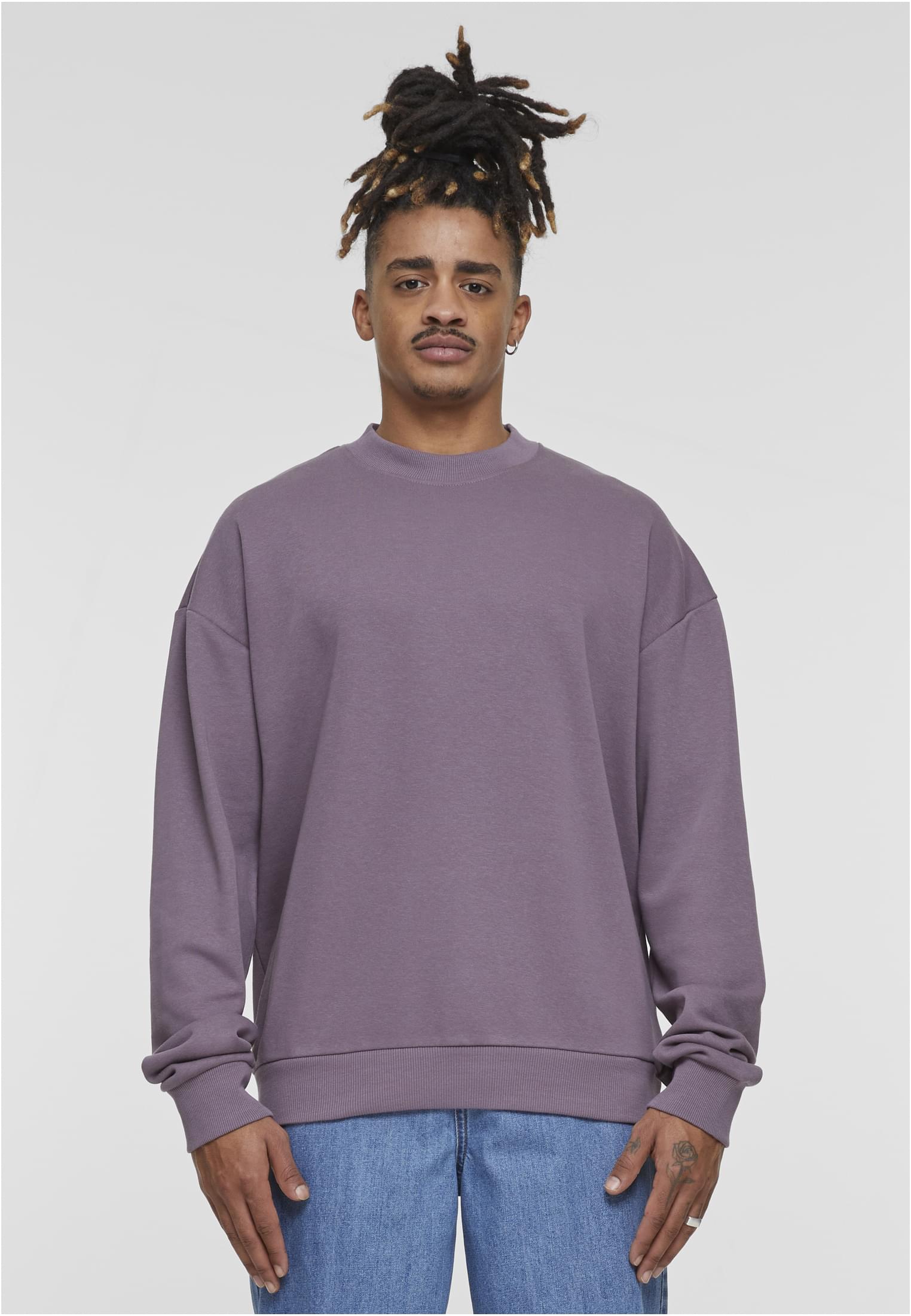 Men&#039;s Terry Crew Hoodie Purple