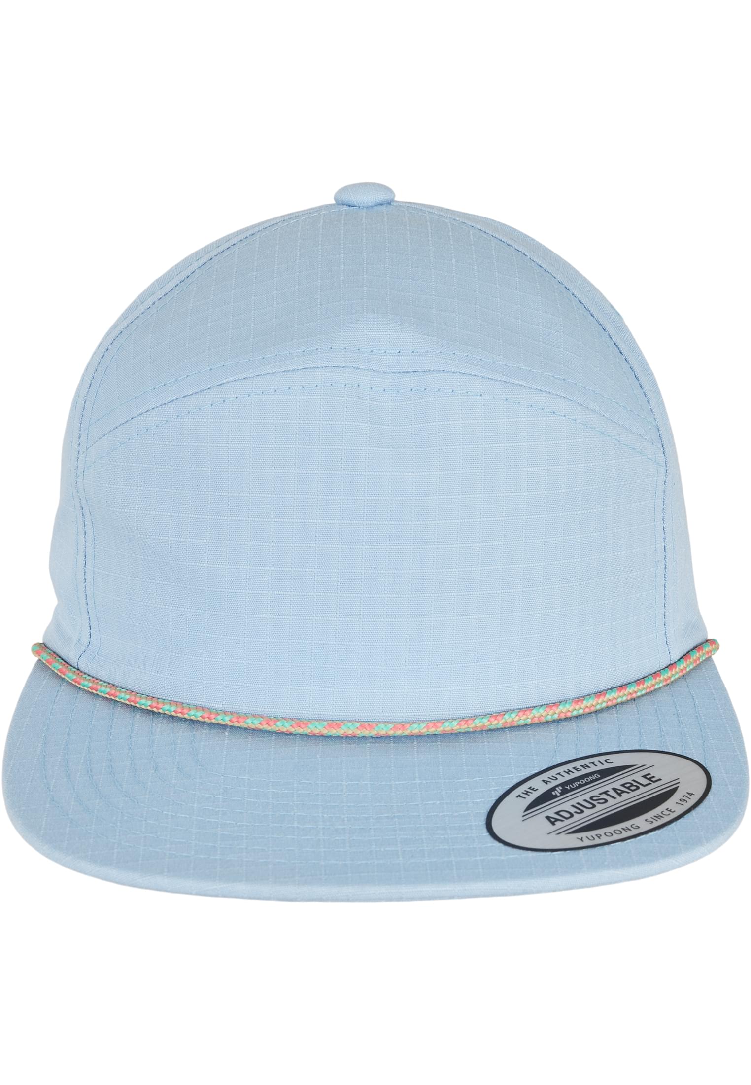 Color Braid Jockey Cap Light Blue