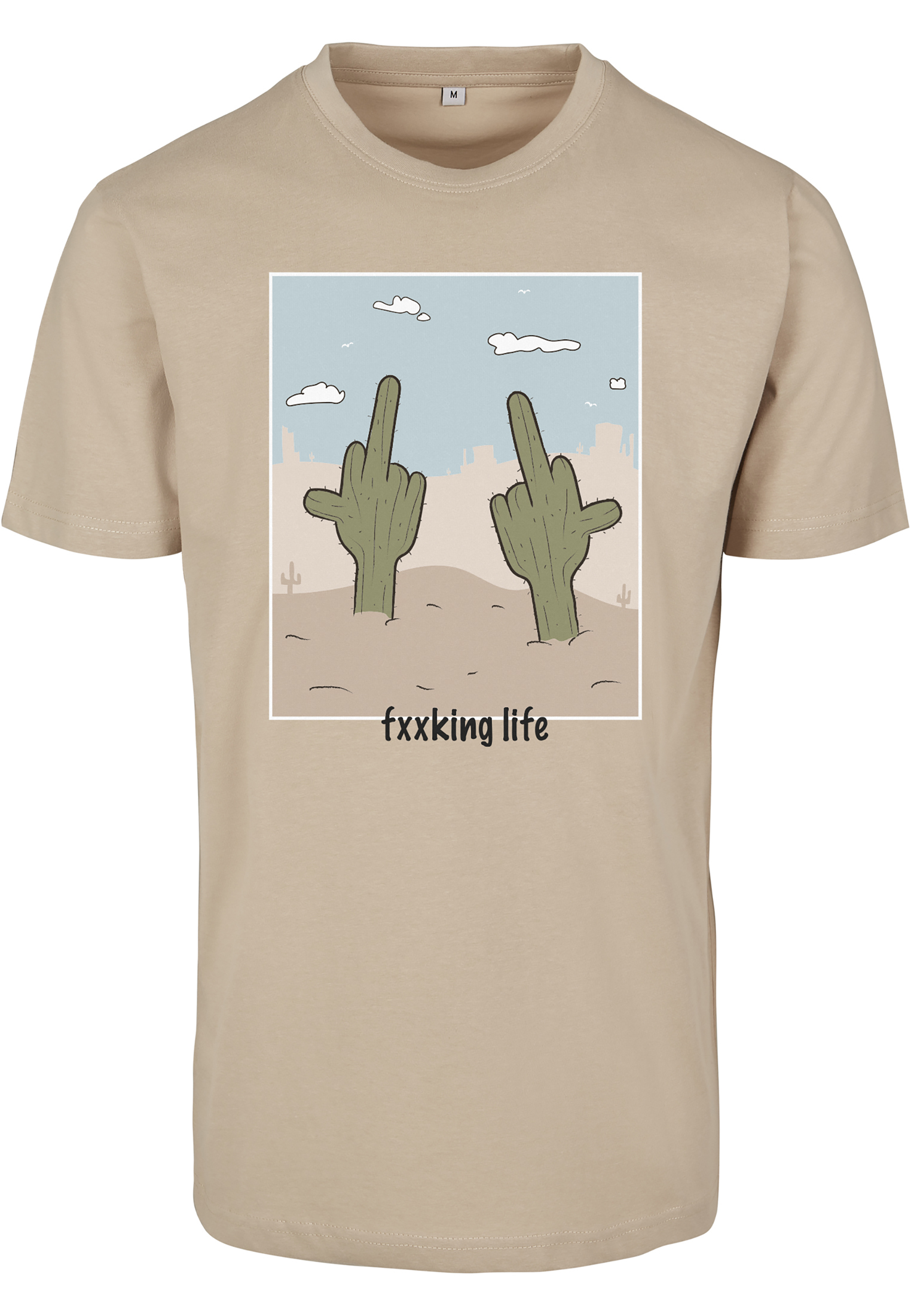 Fucking Life Tee Sand