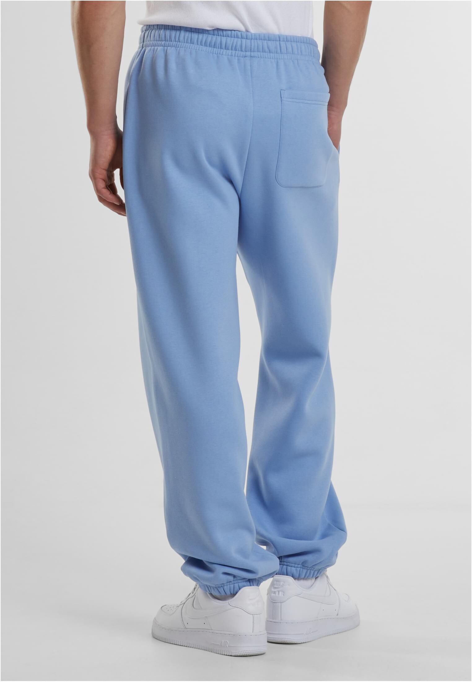Men's sweatpants Fluffy light blue