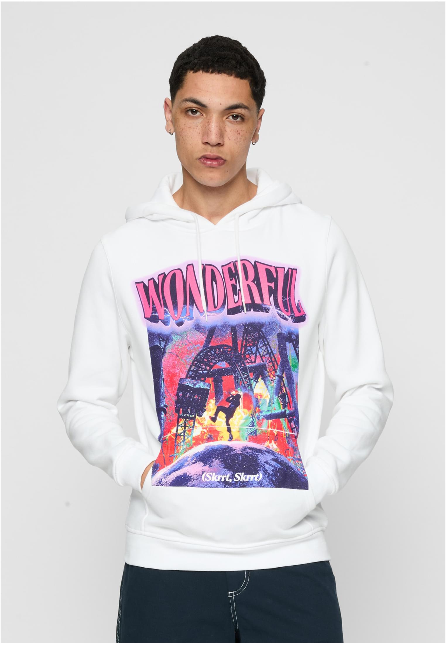 Gorgeous hoodie in white