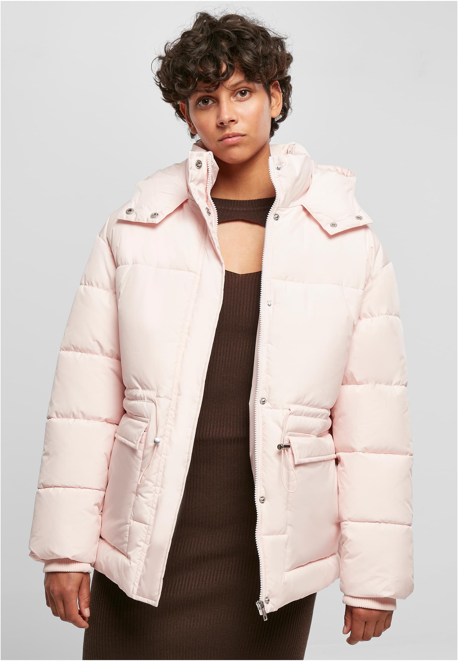 Womens Puffer Jacket pink