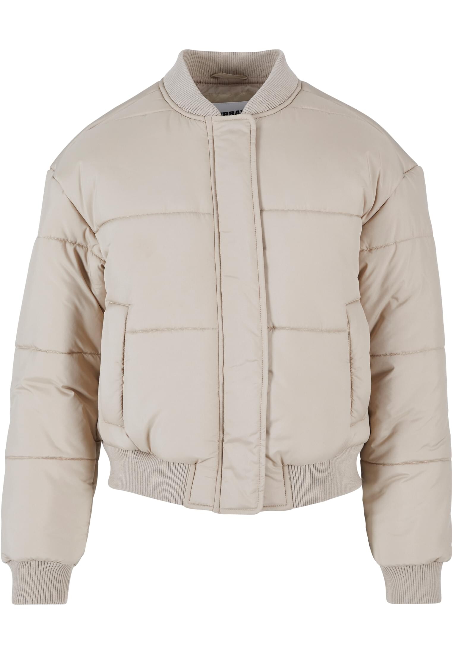 Women's bomber jacket Puffer Blouson beige