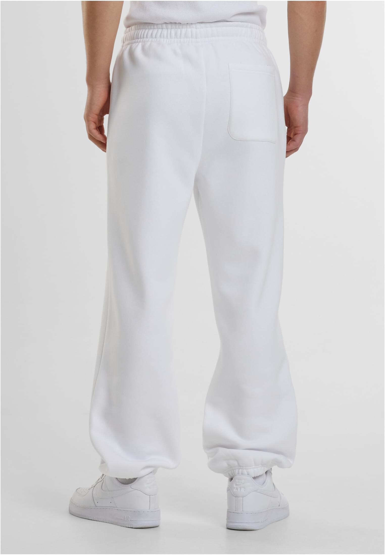 Men's sweatpants Fluffy white