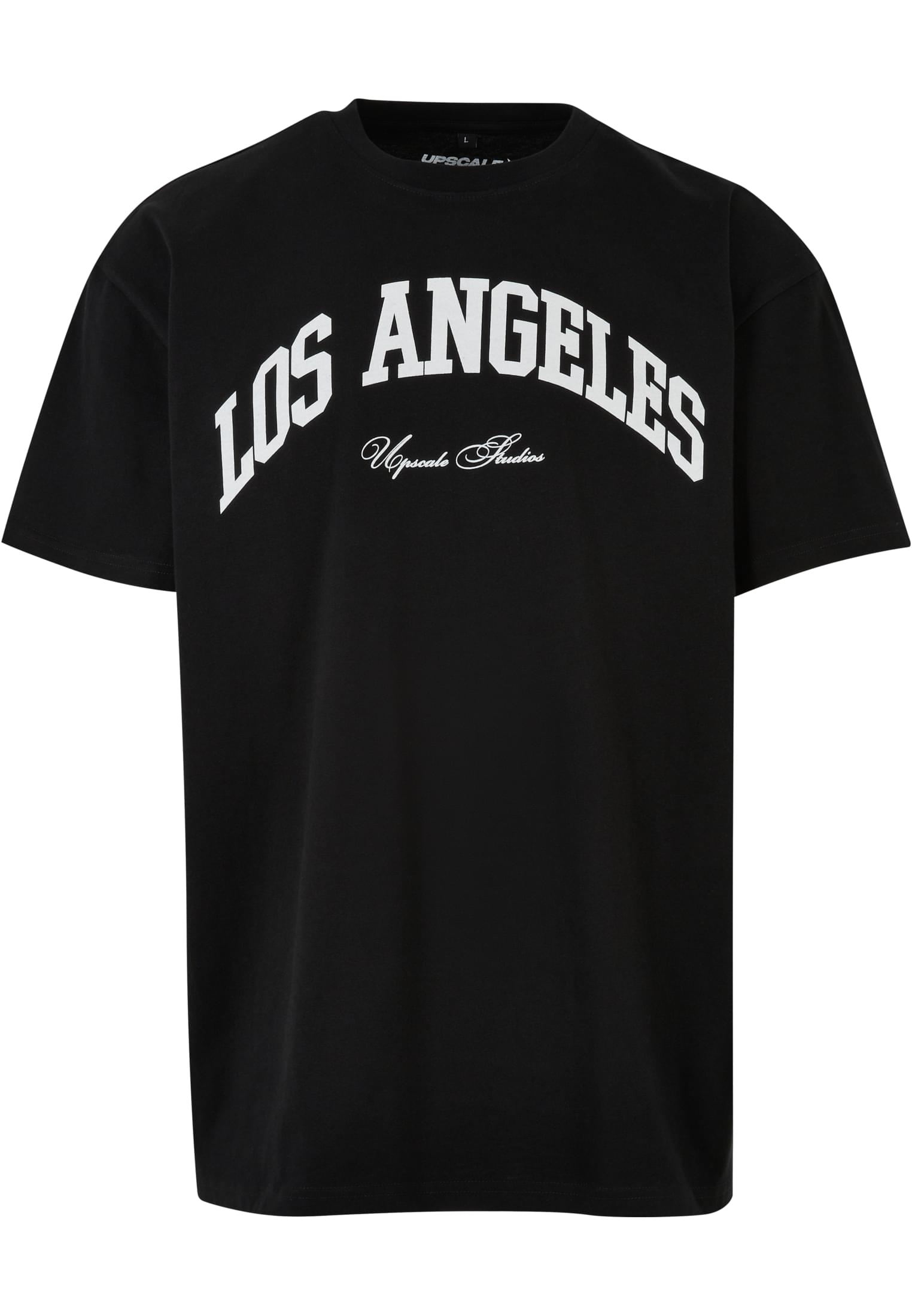 L.A. College Oversize T-shirt in black