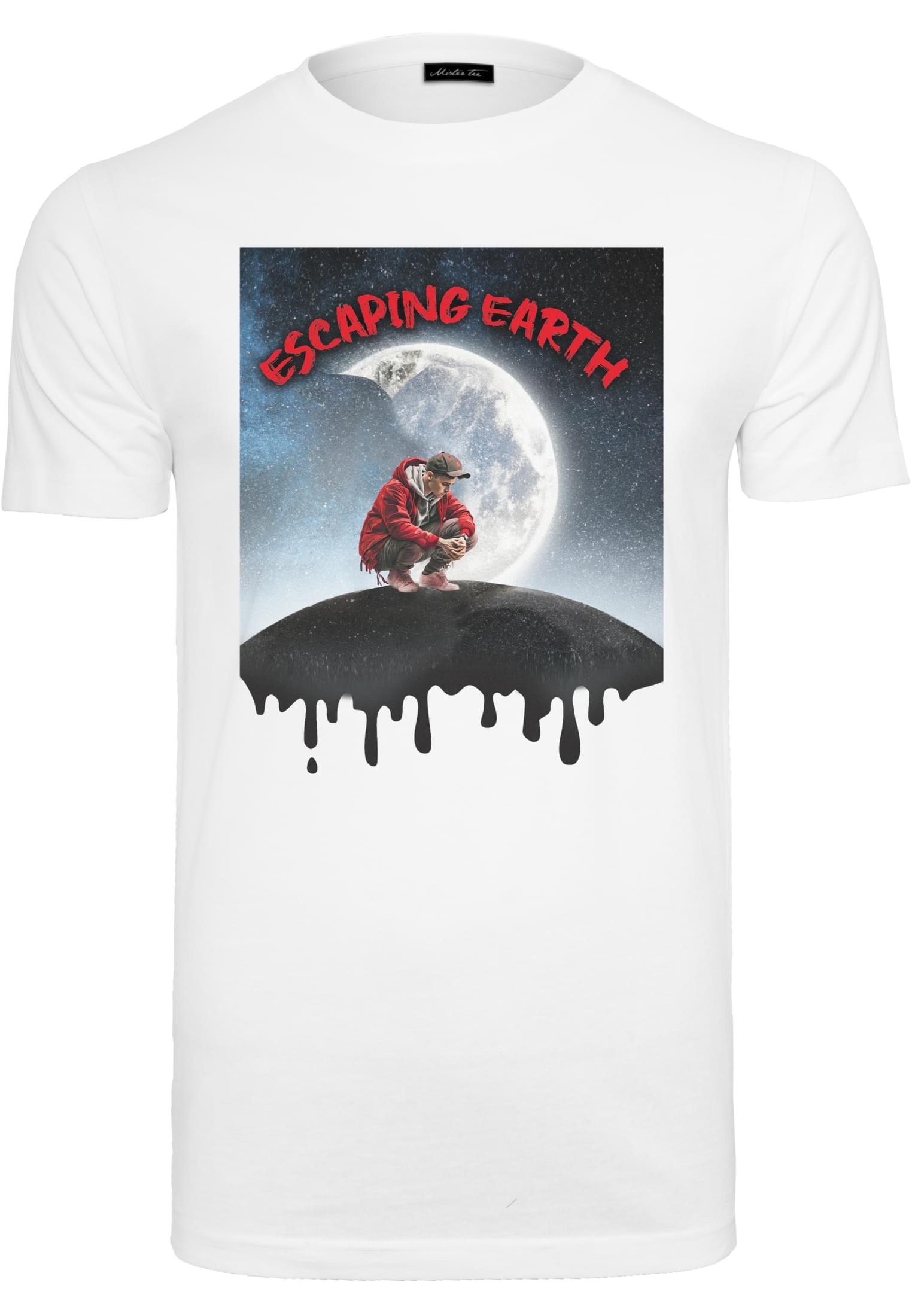 White T-shirt Escaping Earth