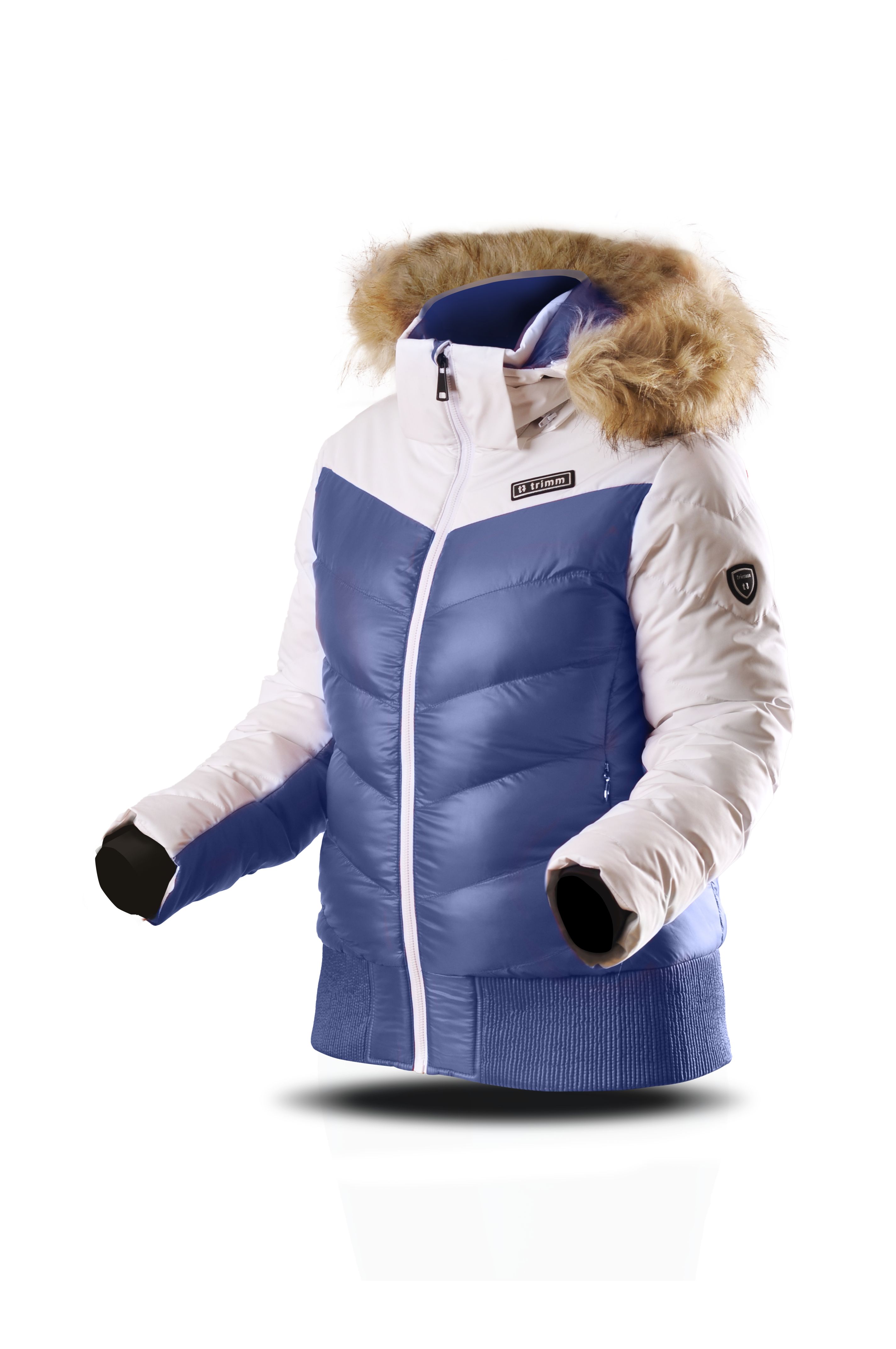 Trimm W JUSTA white/jeans blue jacket