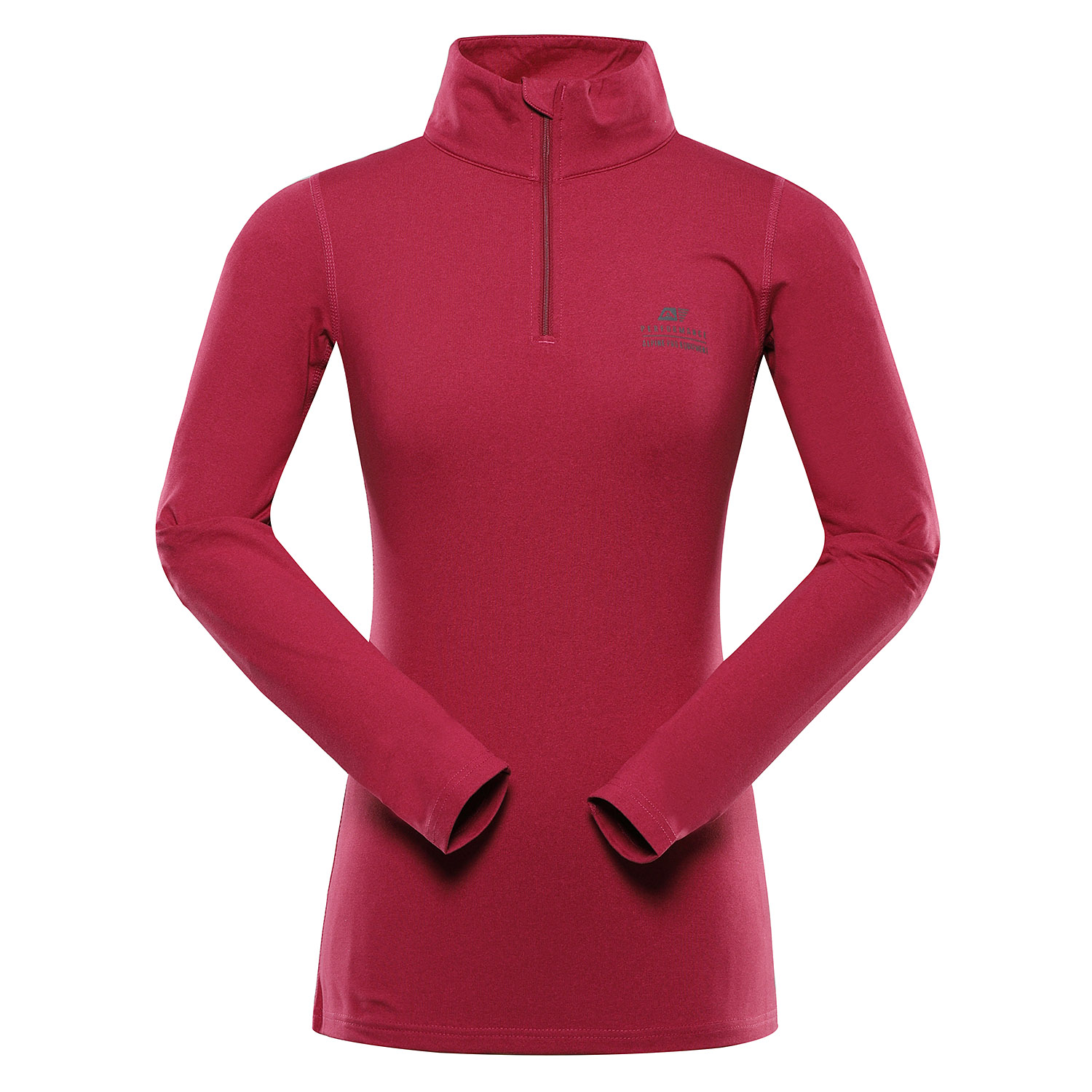 Women's Quick-drying T-shirt ALPINE PRO STANSA Anemone