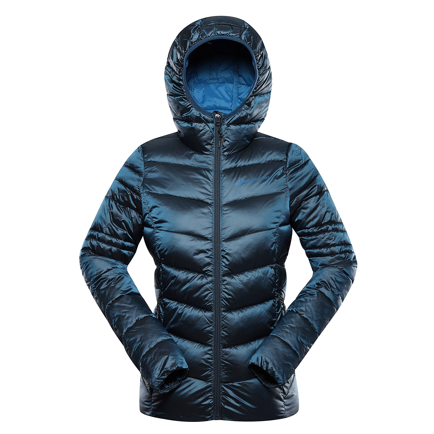 Women's Hi-therm Jacket ALPINE PRO ROGA Mykonos Blue