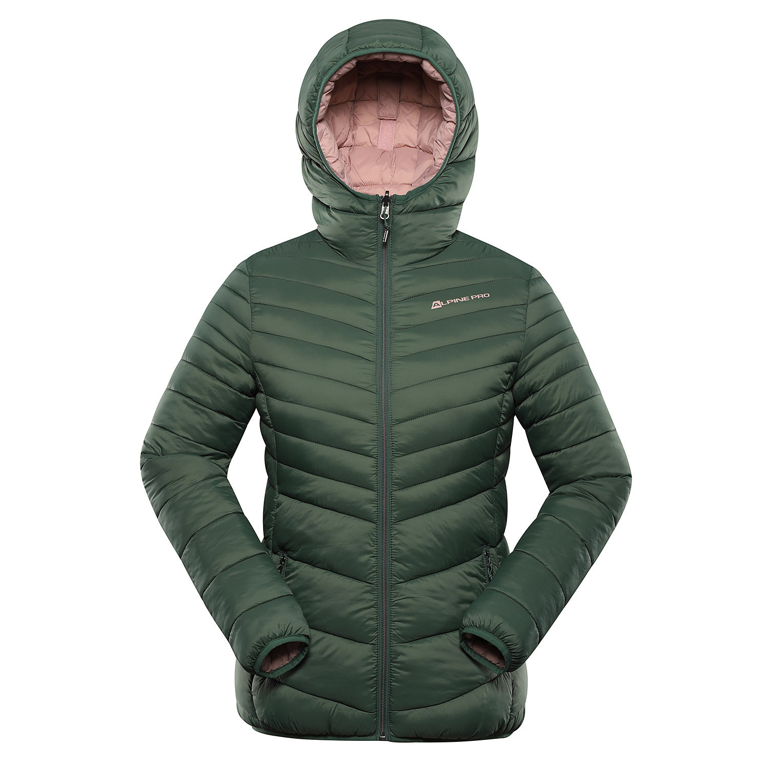 Women's Reversible Jacket Hi-therm ALPINE PRO EROMA Myrtle