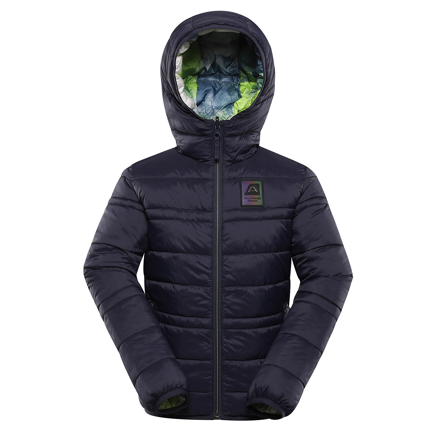 Children's Reversible Jacket Hi-therm ALPINE PRO DOUWO Mood Indigo Variant Pc