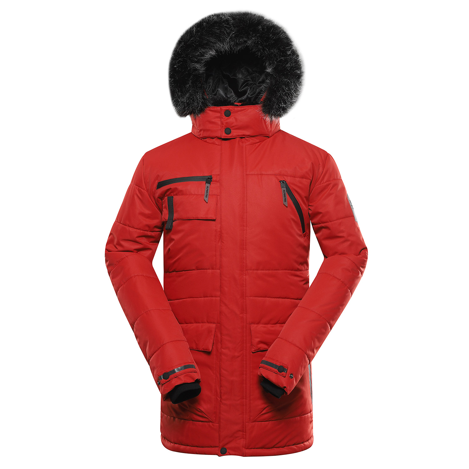 Mens jacket with ptx membrane ALPINE PRO WERD lava falls