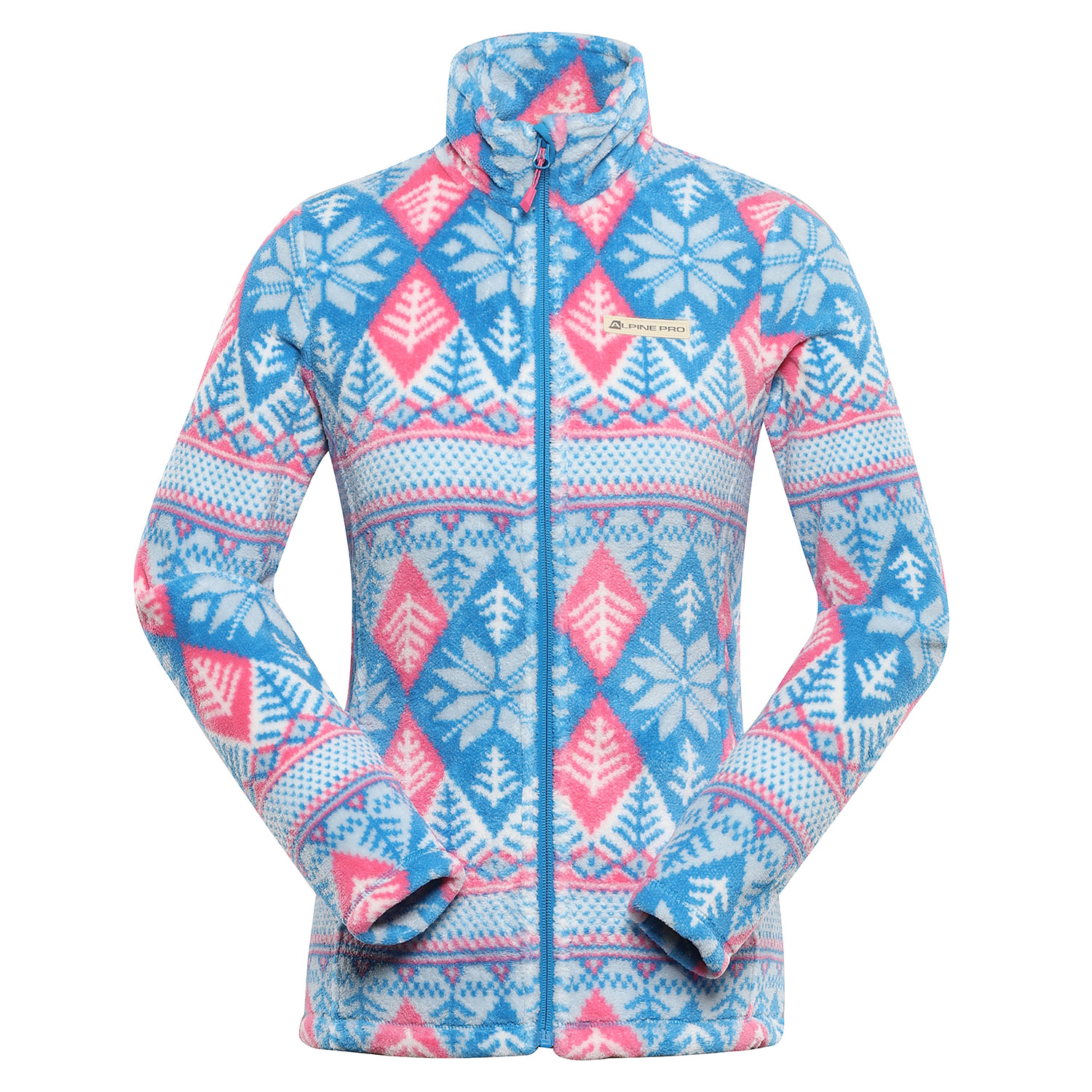 Women&#039;s sweatshirt supratherm ALPINE PRO EFLINA mykonos blue variant PB