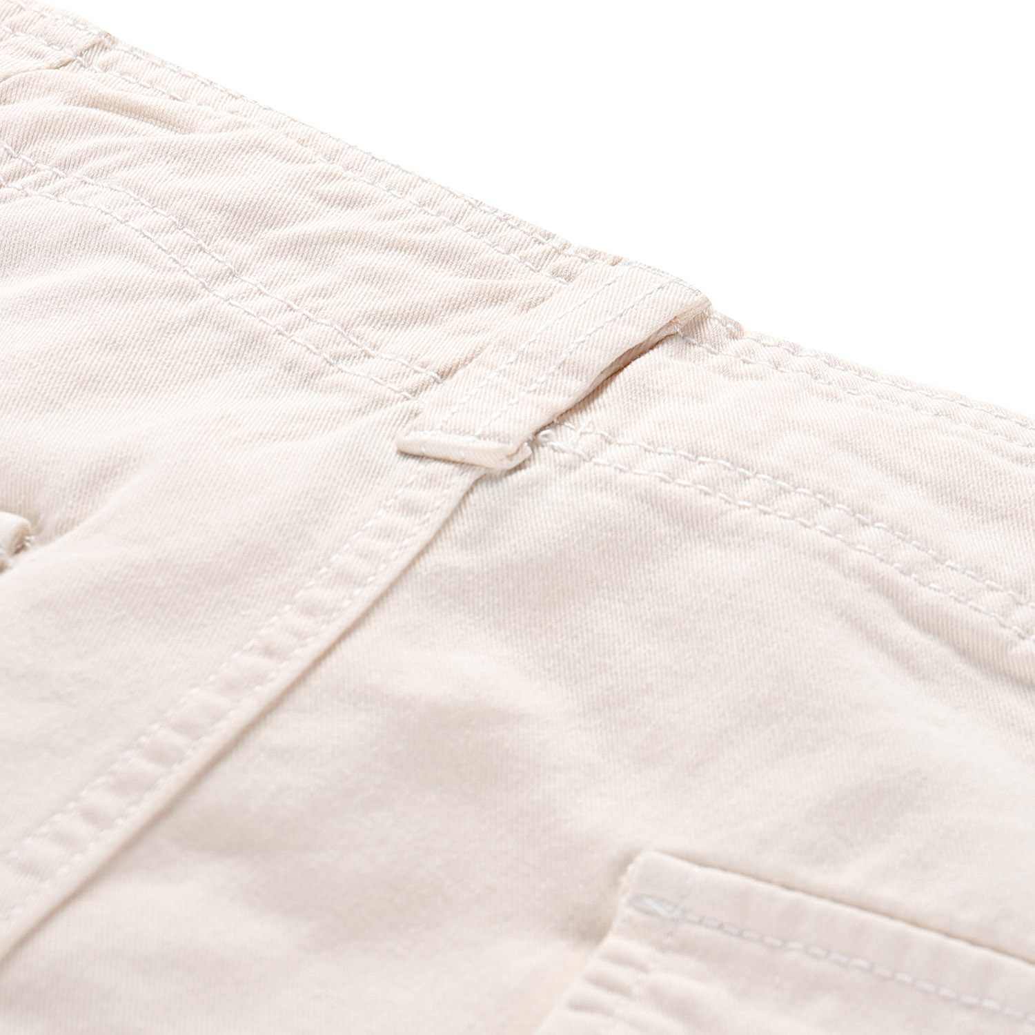 Women's wide pocket pants nax NAX SERDA pastel parchment