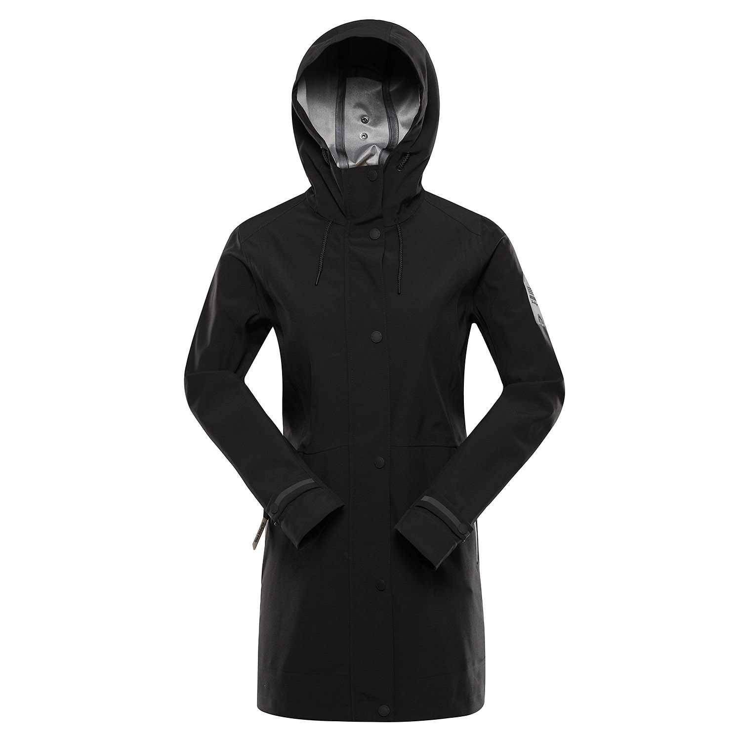 Women's Coat With PTX Membrane ALPINE PRO SETIJA Black