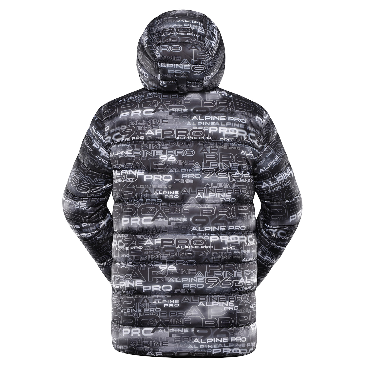 Men's reversible jacket hi-therm ALPINE PRO EROM black variant pf