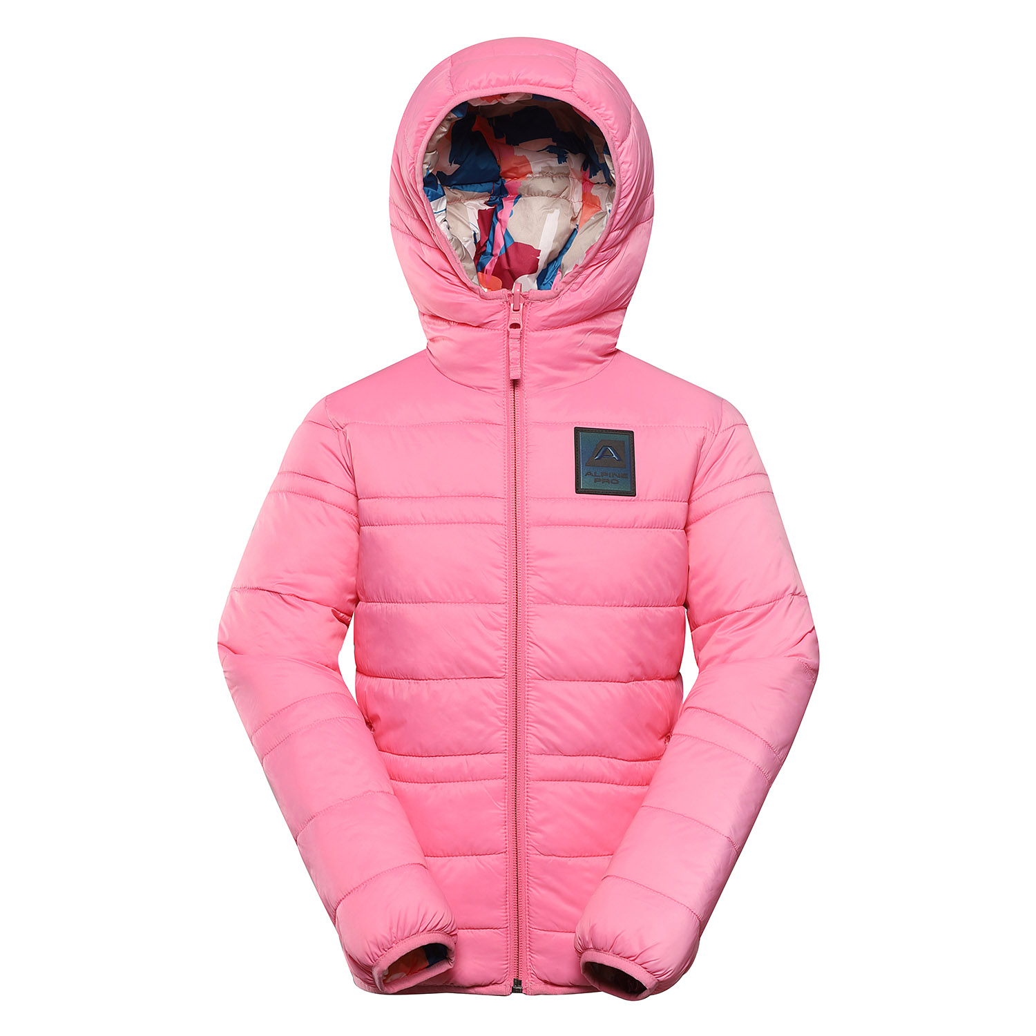 Children's Reversible Jacket Hi-therm ALPINE PRO DOUWO Pink Cosmos Variant Pa