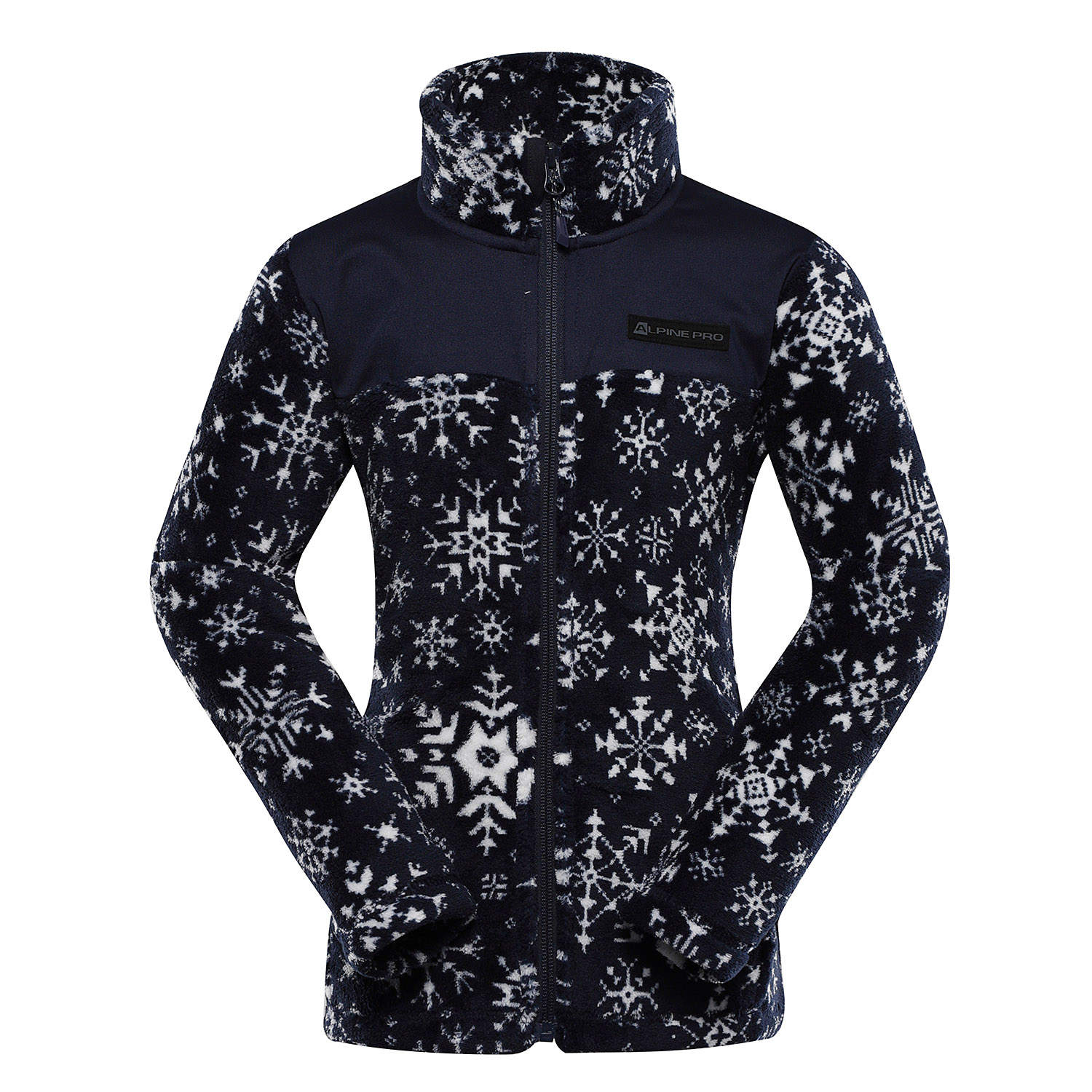 Dětská mikina supratherm ALPINE PRO EFLINO mood indigo varianta pa
