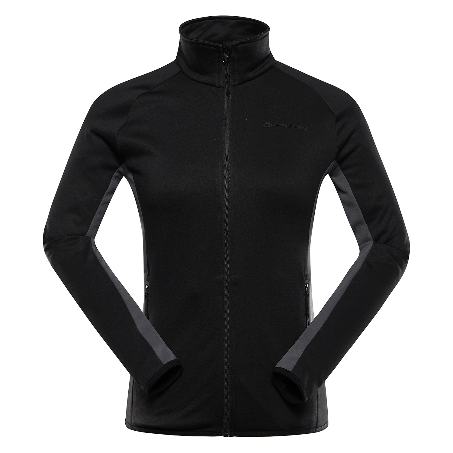 Women's Quick-drying Hoodie With Cool-dry ALPINE PRO VORNA Black