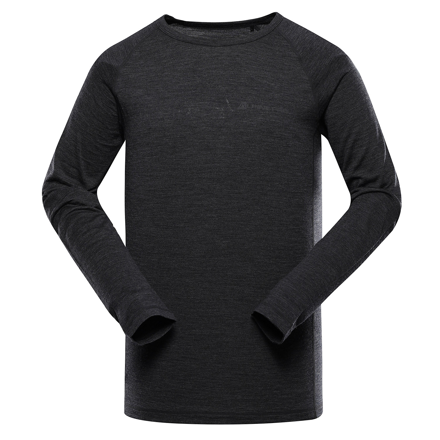 Men's Merino Wool T-shirt ALPINE PRO MEREN Black