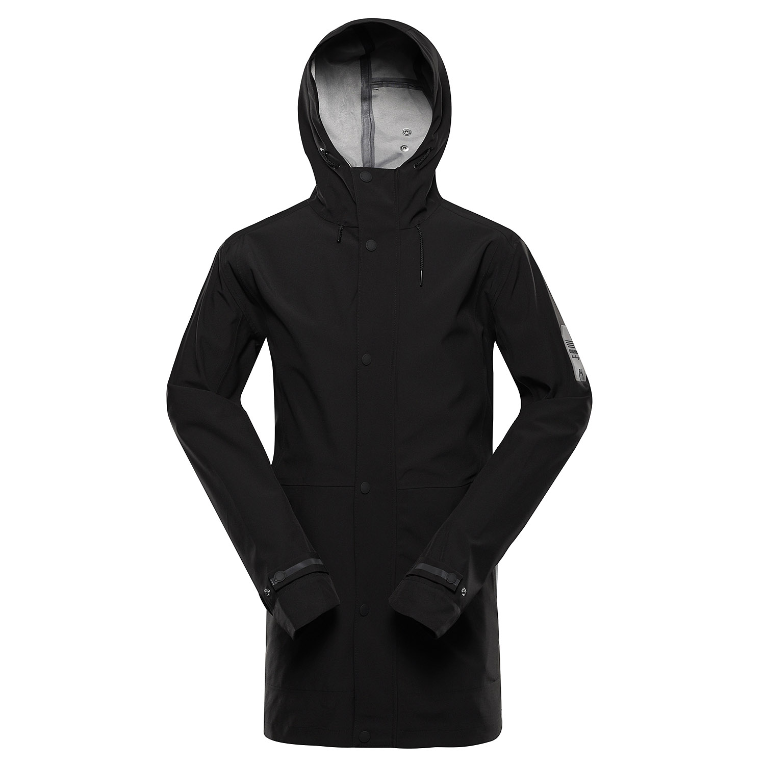 Men's Coat With PTX Membrane ALPINE PRO SETIJ Black