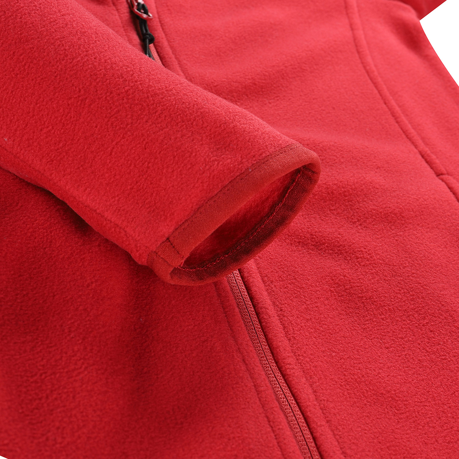 Women's fleece sweatshirt ALPINE PRO SIUSA chilli