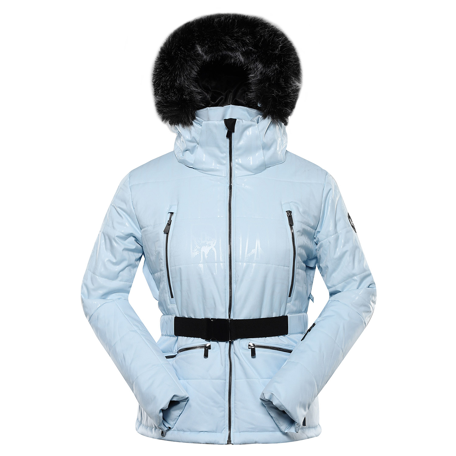 Women's Ski Jacket With Ptx Snow Membrane ALPINE PRO DAMA Nantucket Breeze