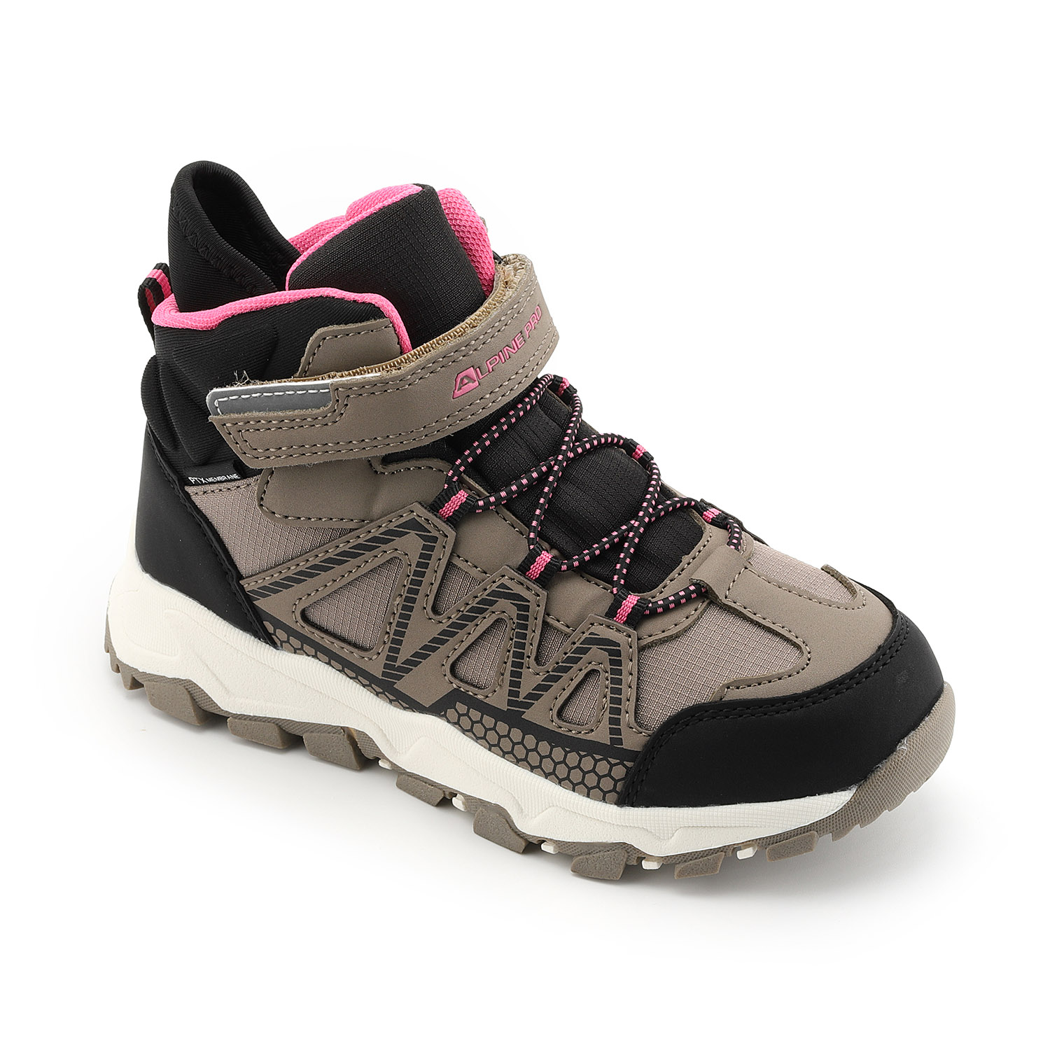 Children's Outdoor Shoes With PTX Membrane ALPINE PRO COREDO Fungi