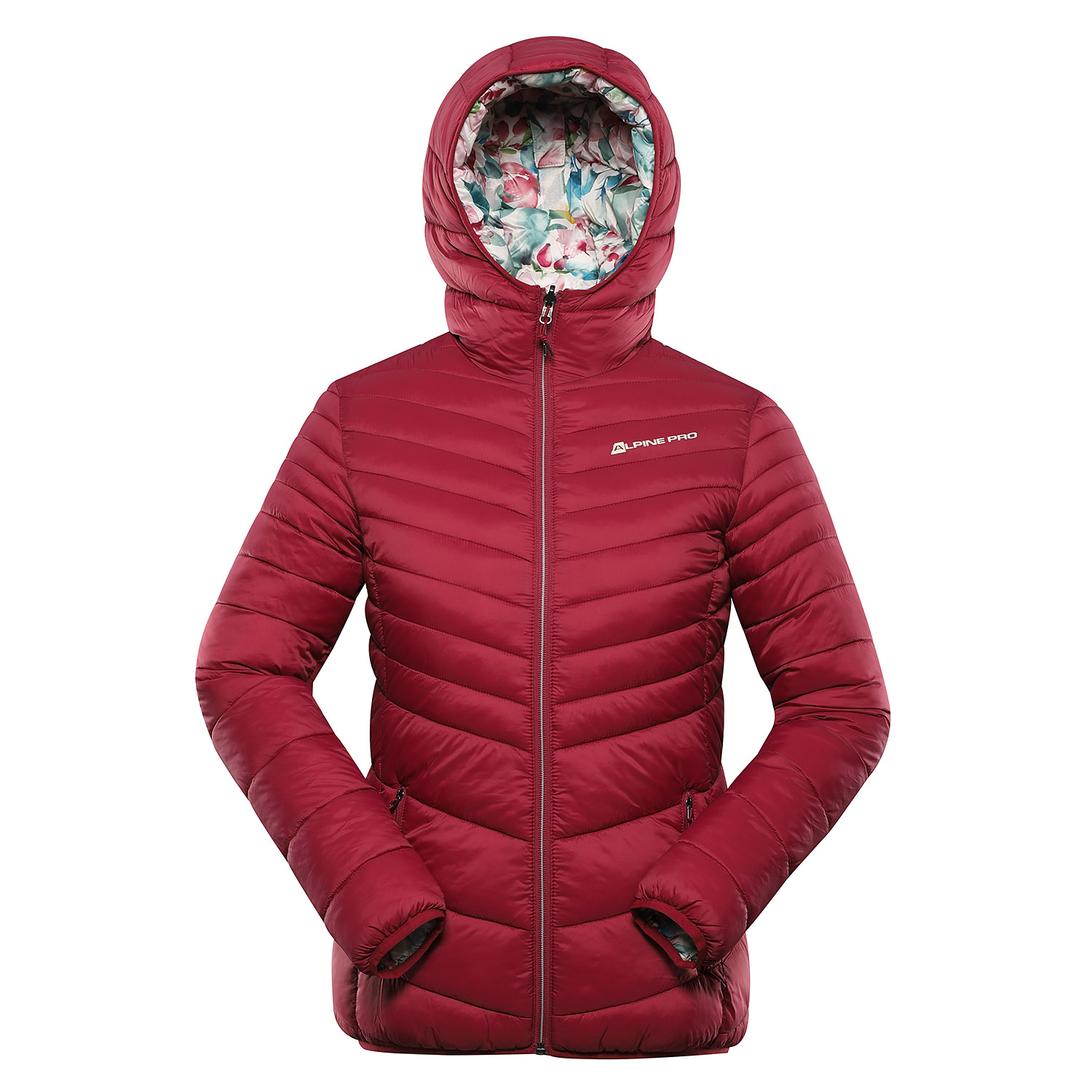 Women's Reversible Jacket Hi-therm ALPINE PRO EROMA Anemone Variant Pb